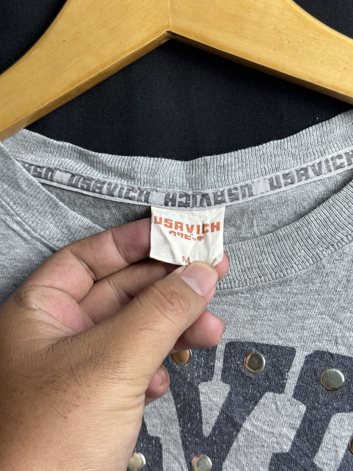 Hysteric Glamour × Japanese Brand × Vintage Japanese Usavich 2010 Mtv Long Sleeve Size US M / EU 48-50 / 2 - 6 Thumbnail