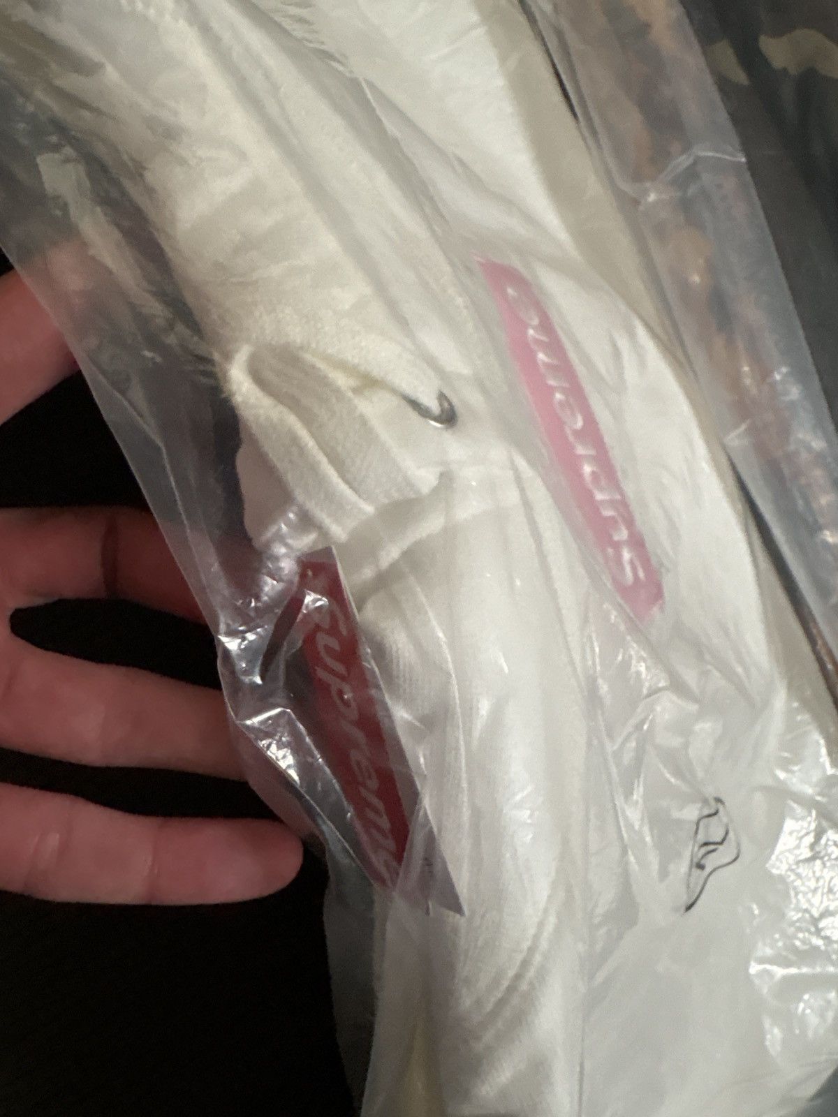 Supreme Supreme box logo white pink Size US XL / EU 56 / 4 - 3 Thumbnail