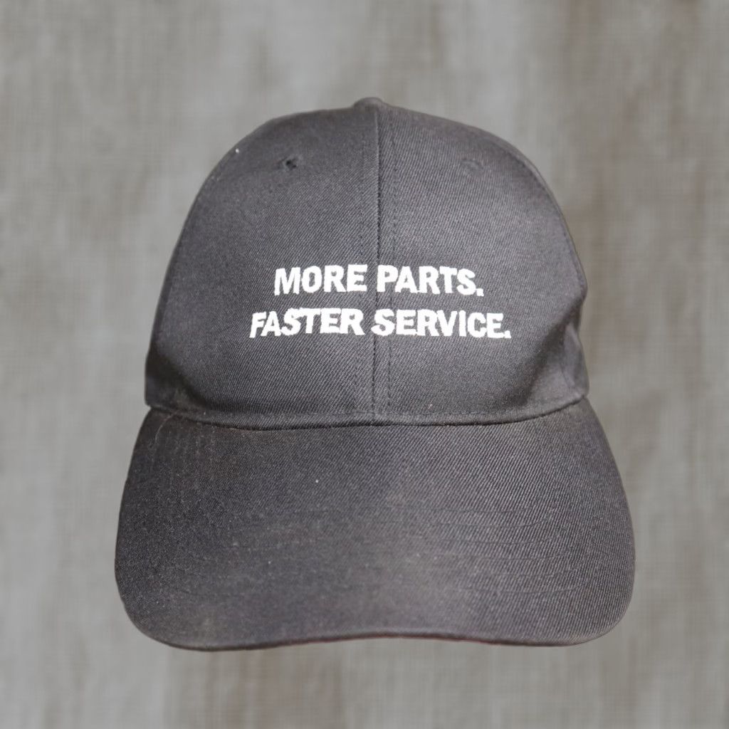 Vintage VINTAGE Advanced Auto Parts Hat Baseball Cap Adjustable Men Black Adult Size Adjustable Baseball Cap Mens Hat Size ONE SIZE - 1 Thumbnail
