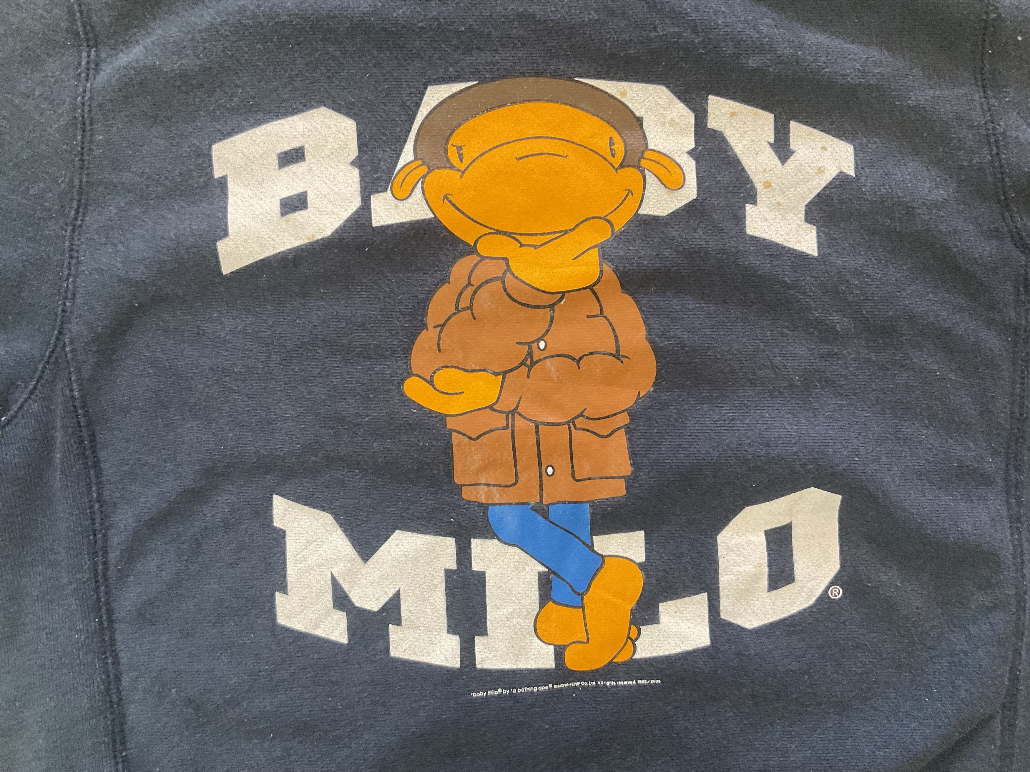 Bape Baby Milo by A Bathing Ape Pullover Sweater Vintage Bape Size US S / EU 44-46 / 1 - 3 Thumbnail