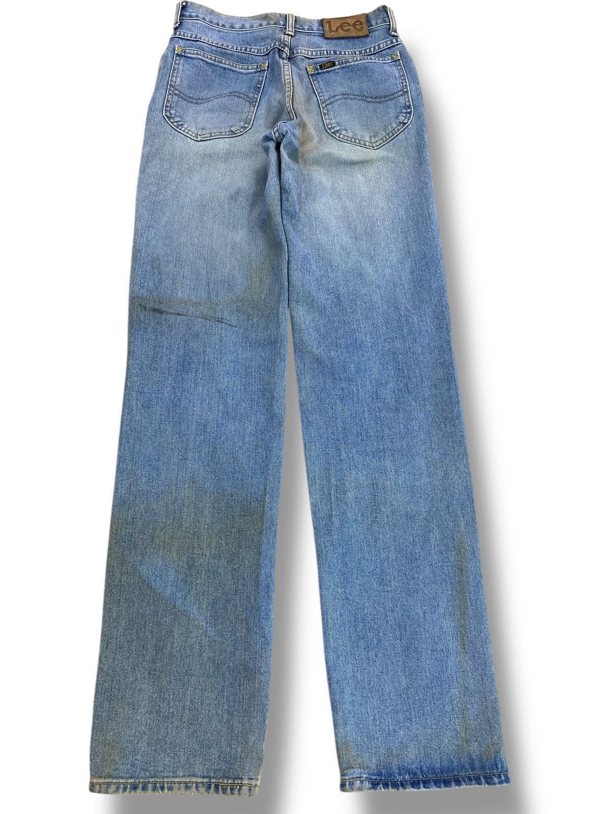Lee Lee Faded Blue Wash Style Straight Cut Jean Size US 26 / EU 42 - 3 Thumbnail