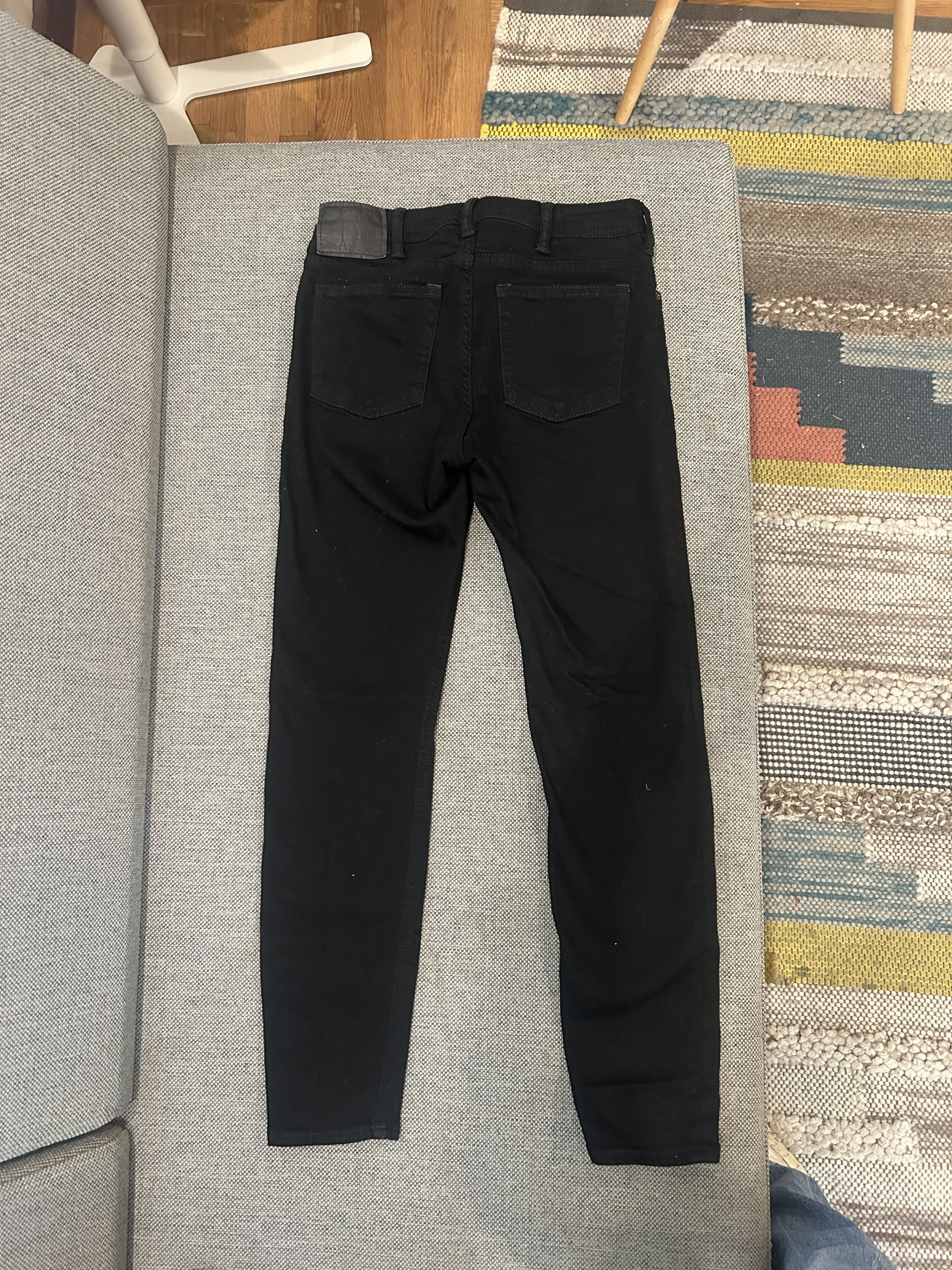 Acne Studios Bla Konst Climb Stay Black Jeans Size 27" / US 4 / IT 40 - 2 Thumbnail