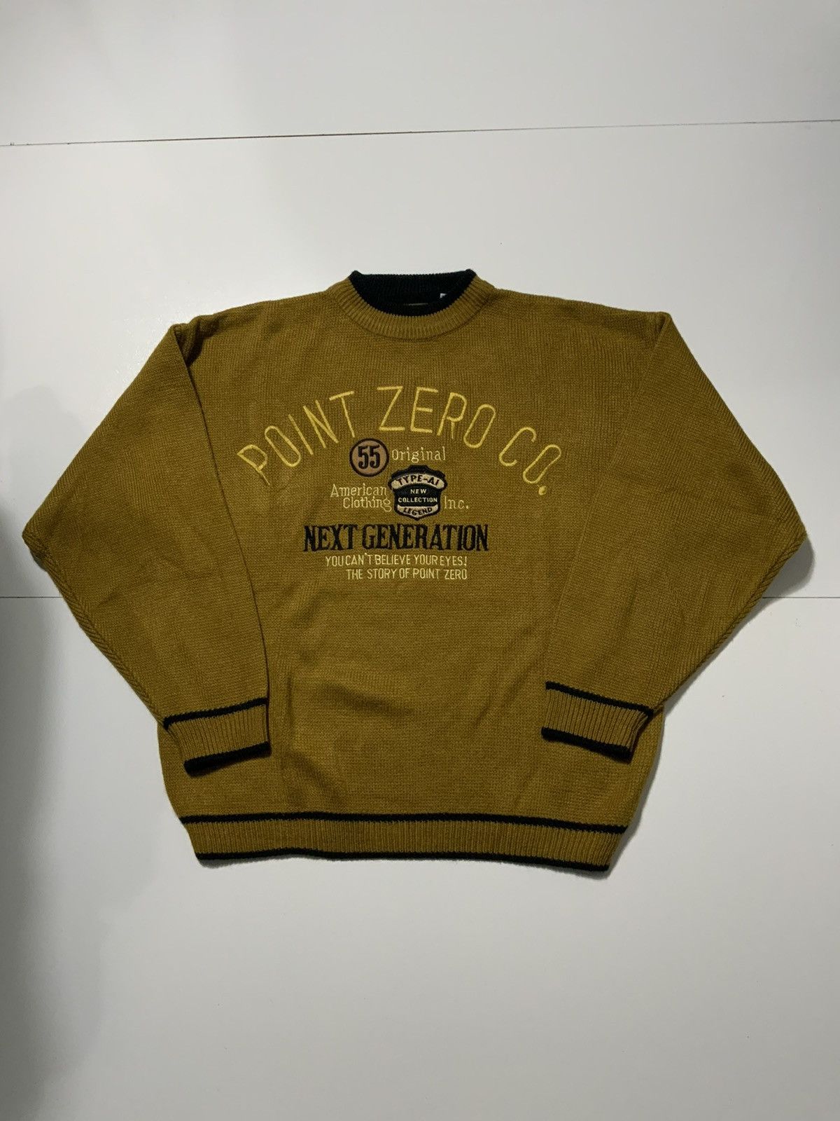 Vintage Point Zero Next Generation Knit Crewneck Sweater