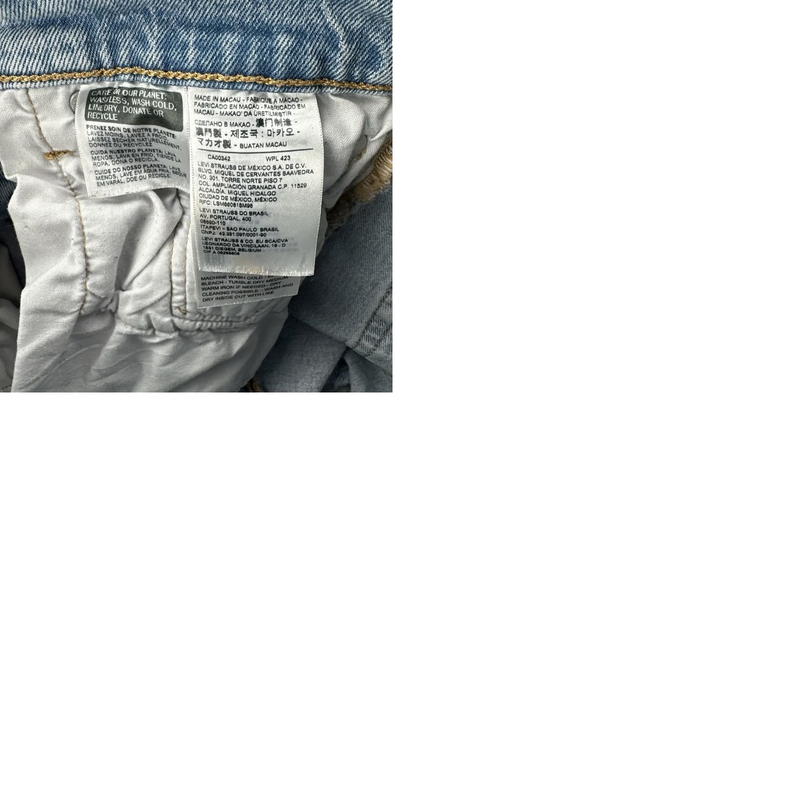 Levi's VINTAGE Levi’s 501 XX Women’s Cut-Off Denim Short Blue 26 Summer Jeans Shorts Womens Regular Fit Size 26" / US 2 / IT 38 - 10 Thumbnail