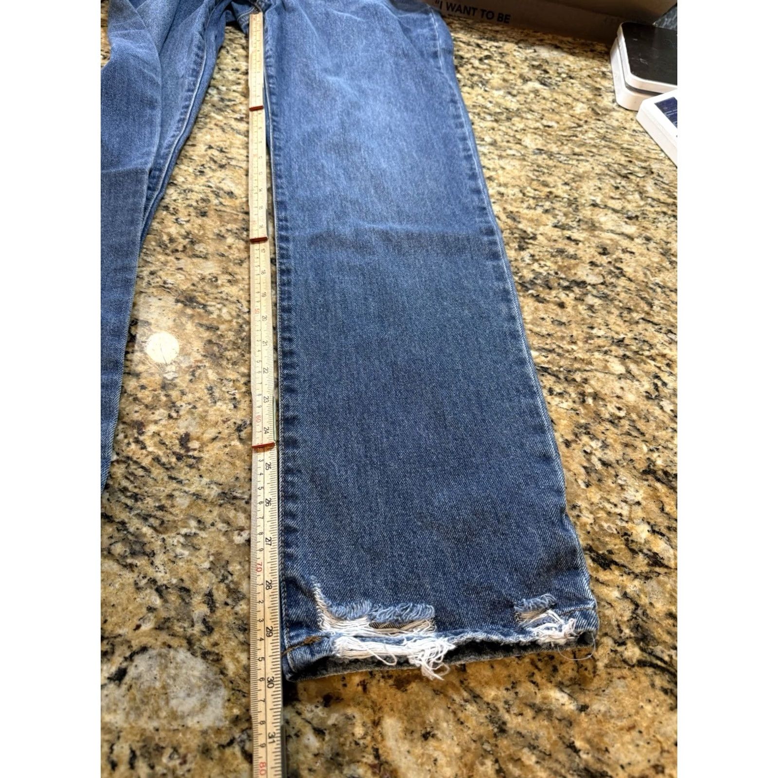 Vintage Sincerely Jules Denim Jeans High Rise 90s Straight Medium Wash Sz 5 /27 Women Jeans Boys Girls? Size 27" / US 4 / IT 40 - 7 Thumbnail