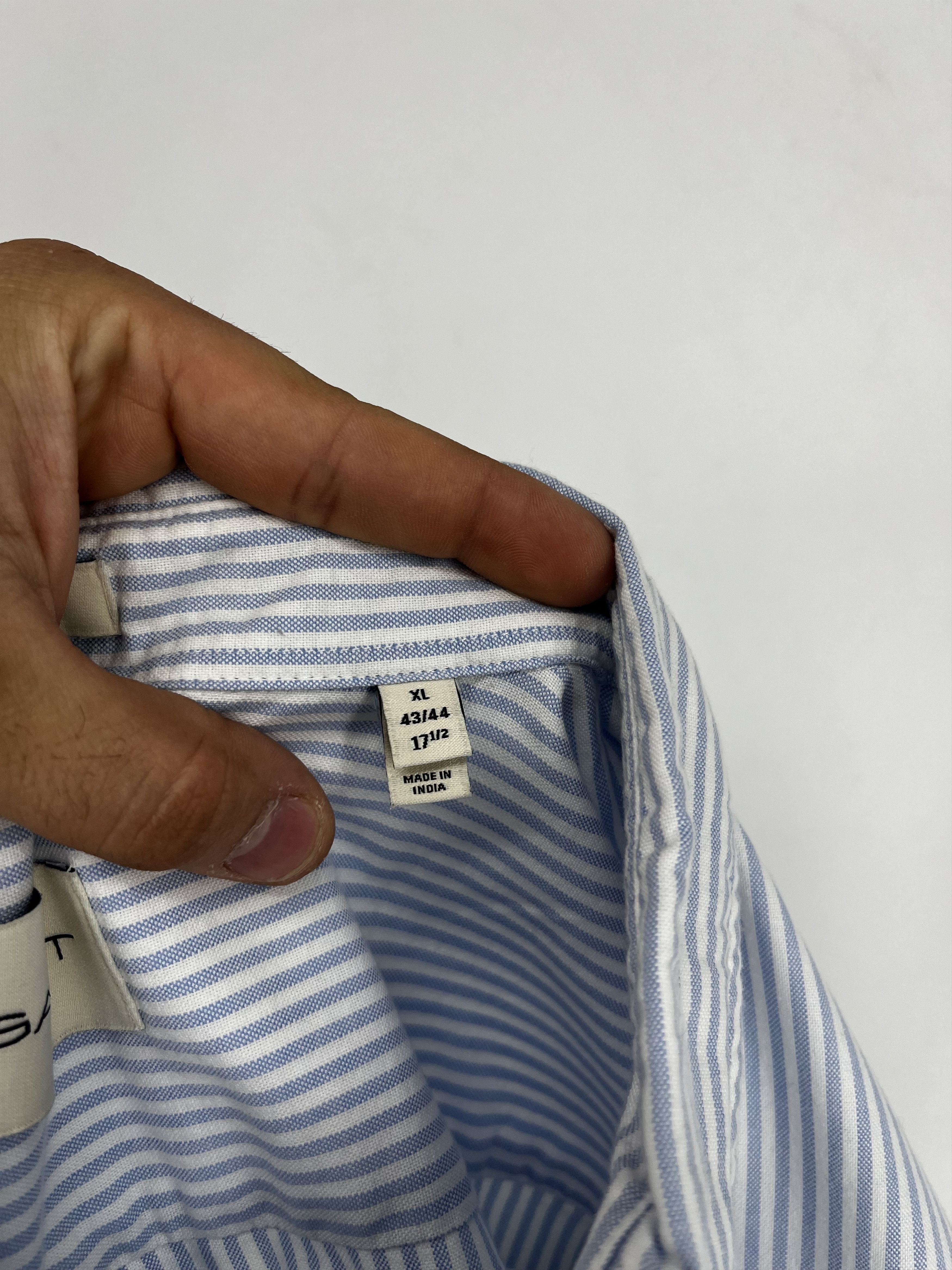 Gant Vintage Flannel GANT Striped Shirt Travis style Size XL Size US XL / EU 56 / 4 - 10 Thumbnail