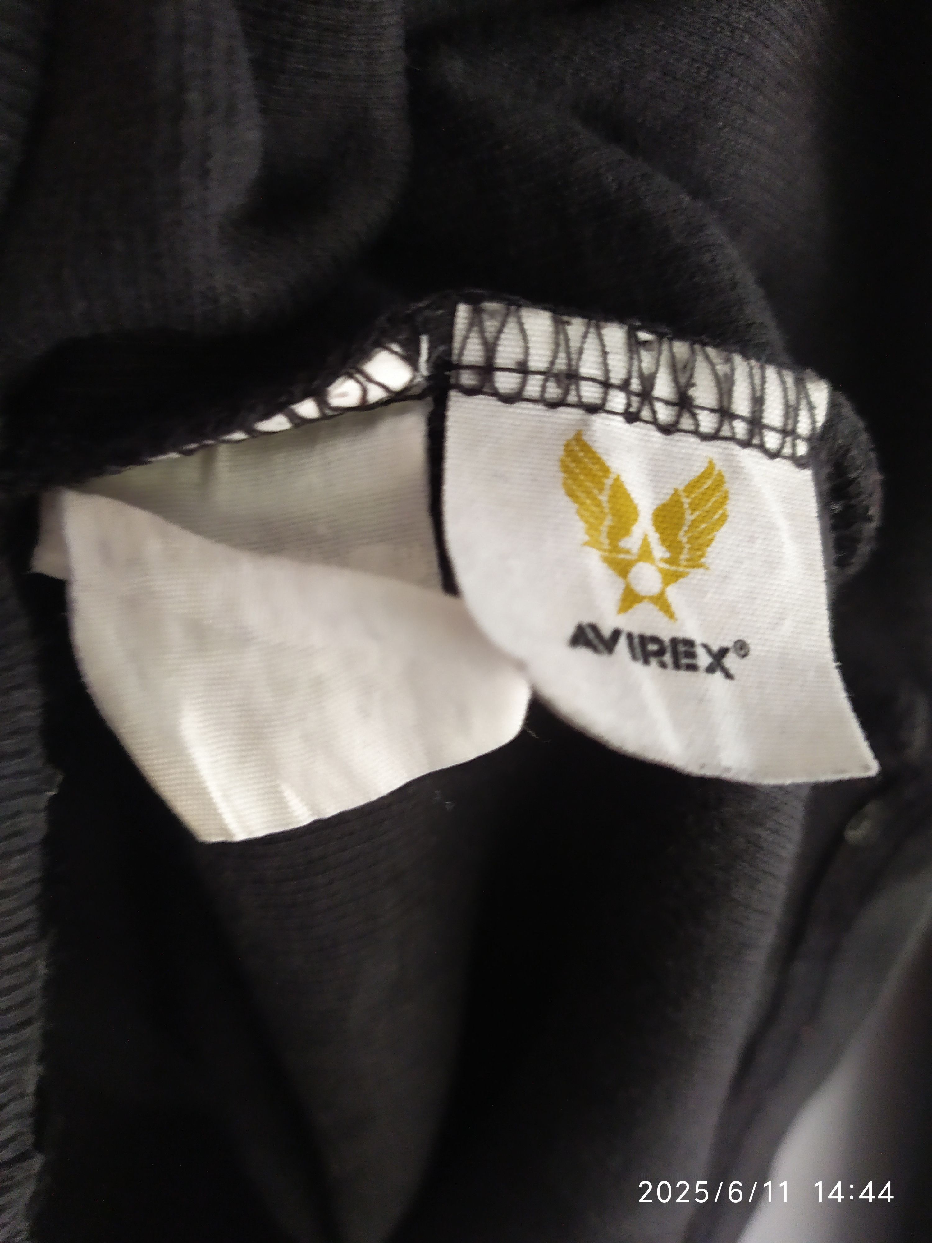 If Six Was Nine × Japanese Brand × Vintage Vintage Avirex Long Sleeve Shirt Black Size US L / EU 52-54 / 3 - 5 Thumbnail
