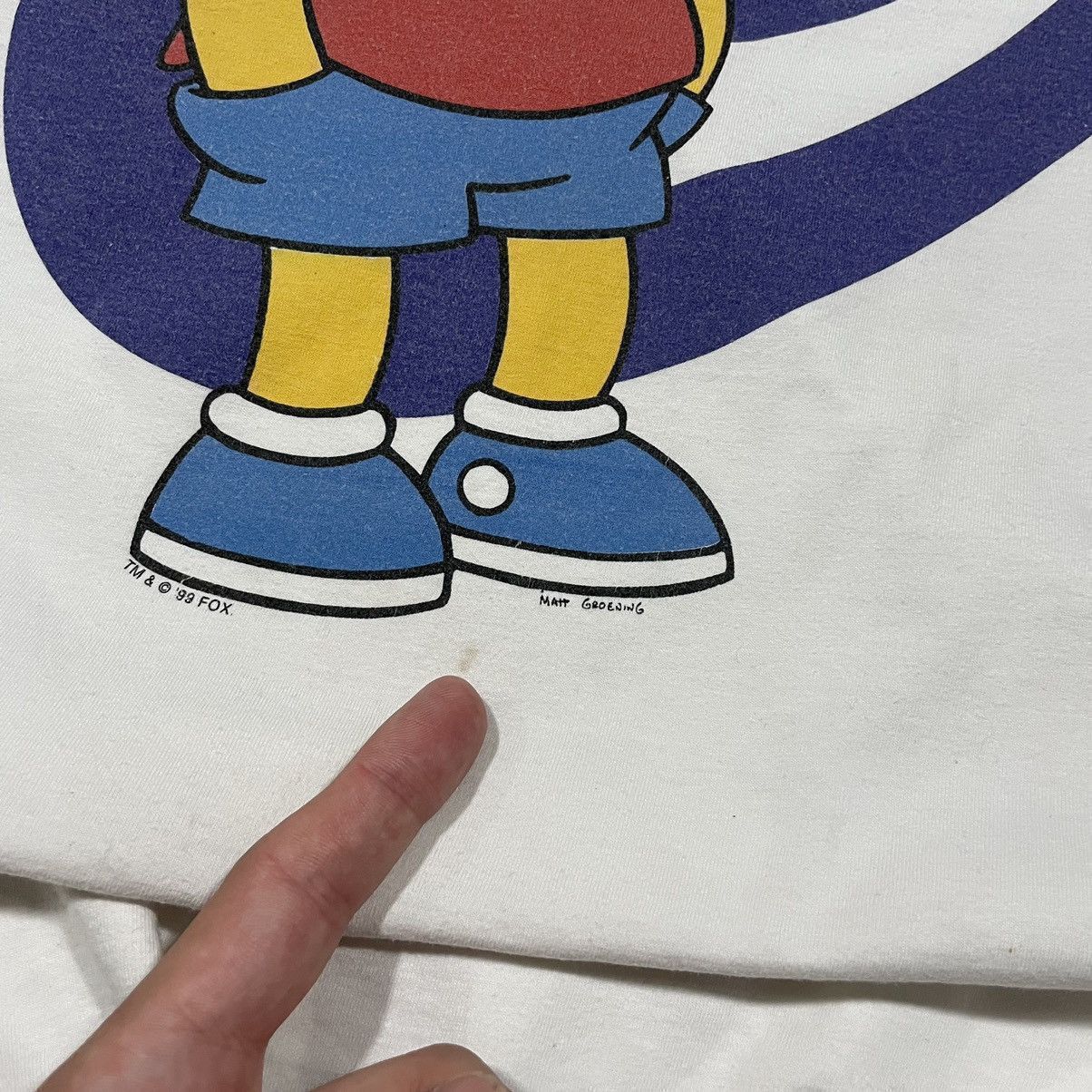 The Simpsons RARE! Vintage Bart Simpson I’ll Be Good Sometimes Tshirt Size US XL / EU 56 / 4 - 5 Thumbnail