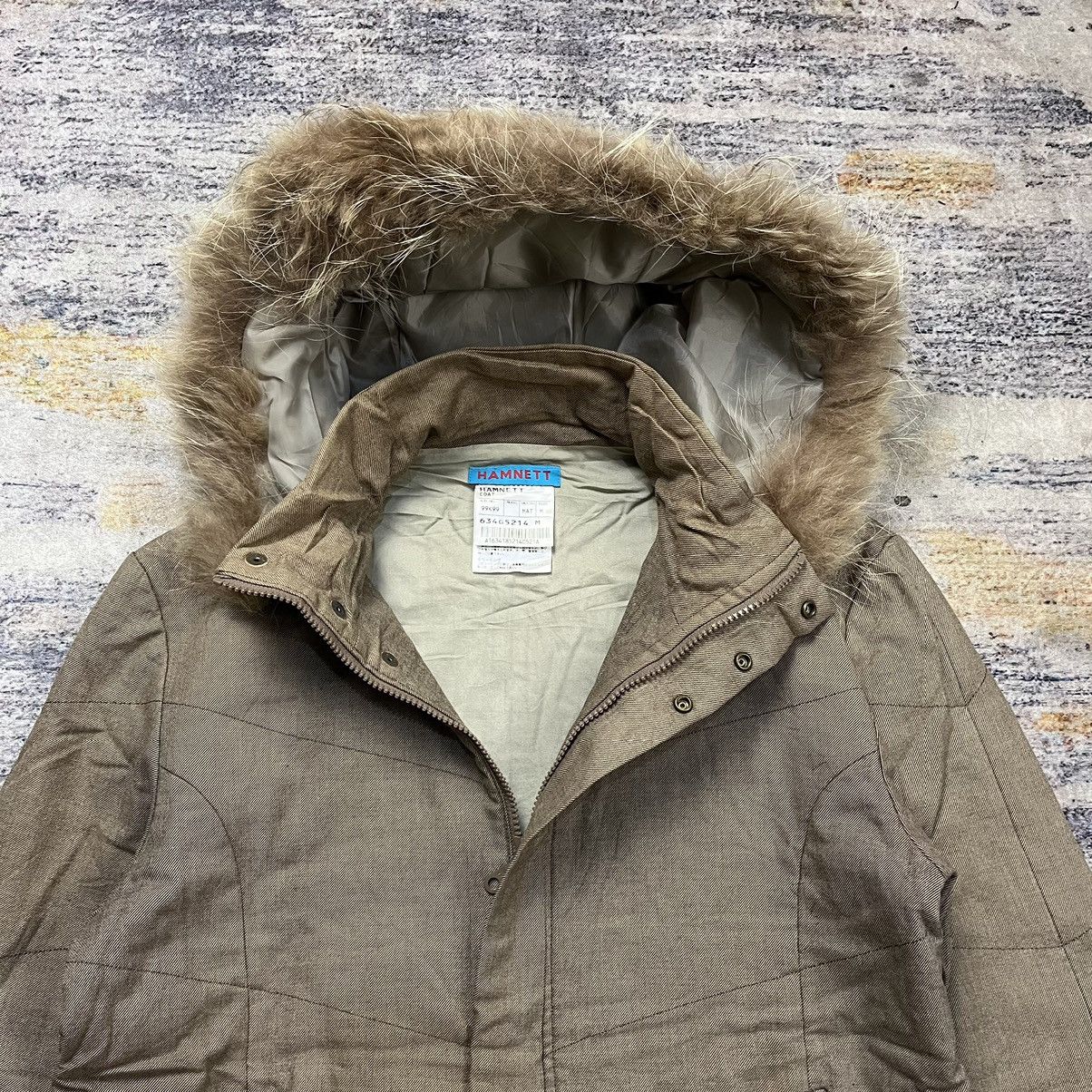 Katharine Hamnett London Vintage Hamnett fur hoodie jacket Size US M / EU 48-50 / 2 - 4 Thumbnail