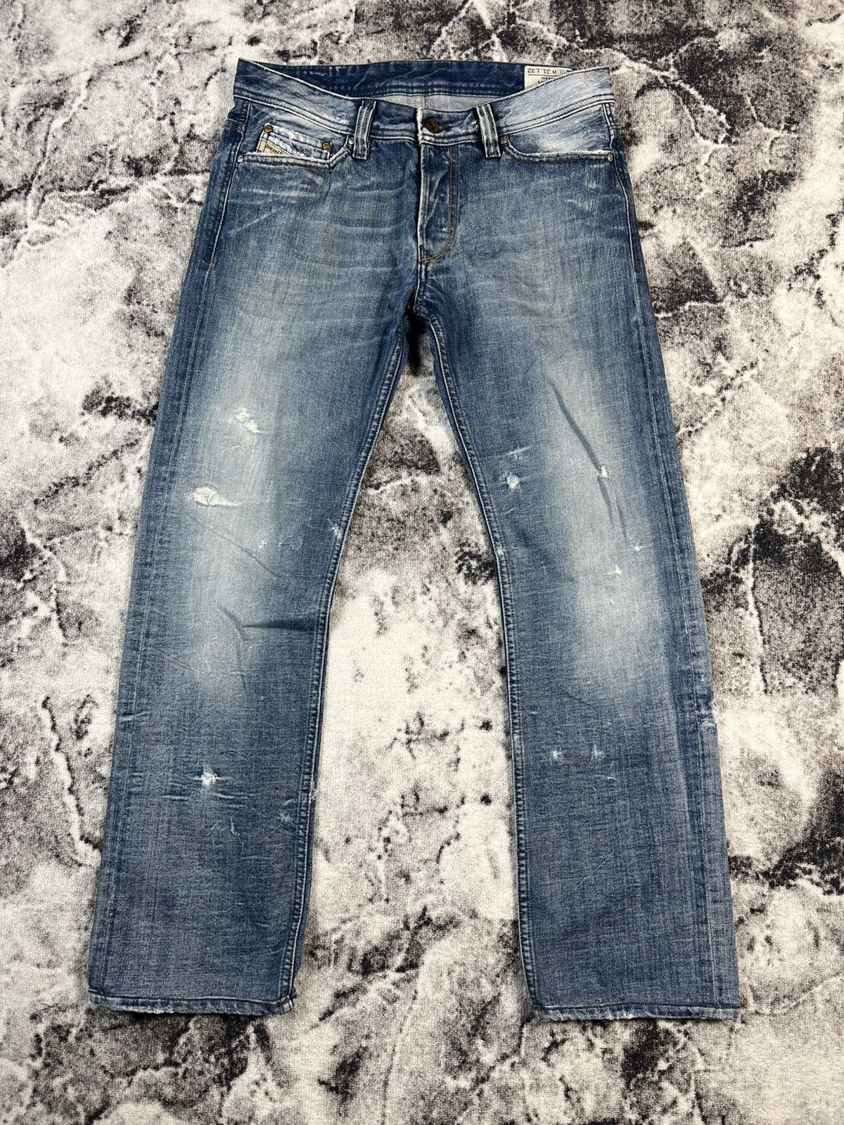 Diesel Diesel Viker Dragon Jeans Vintage Distressed Italy 31 Size US 31 - 2 Thumbnail