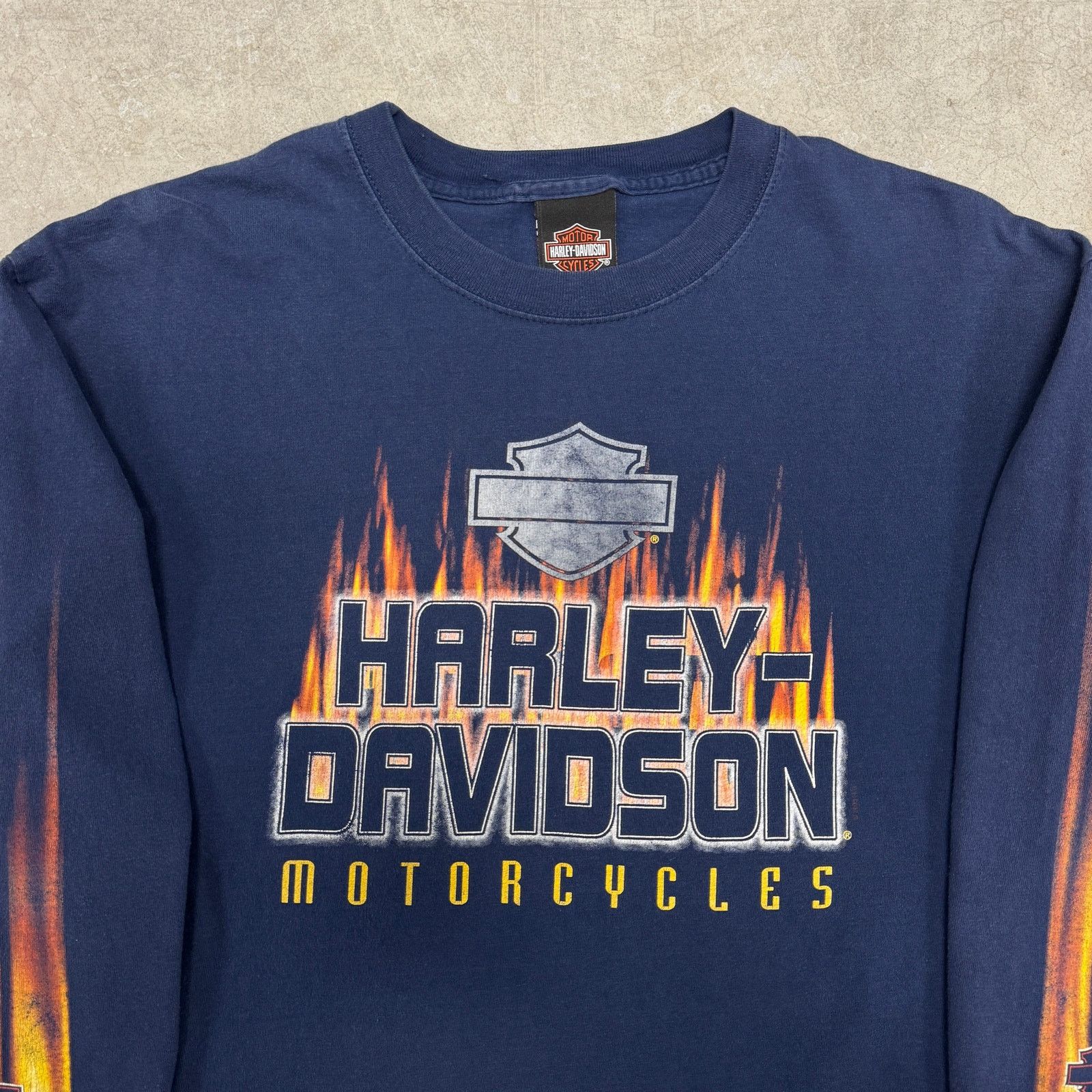 Harley Davidson Vintage Harley Davidson Longsleeve Size US L / EU 52-54 / 3 - 3 Thumbnail