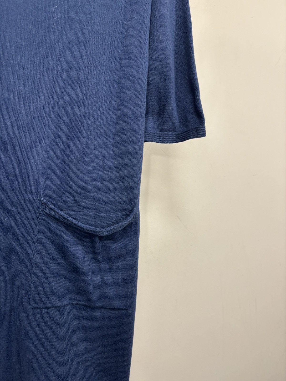 Gudrun Sjoden Gudrun Sjoden Women’s Blue Relaxed Pockets Long Sleeve Dress Size L / US 10 / IT 46 - 4 Thumbnail