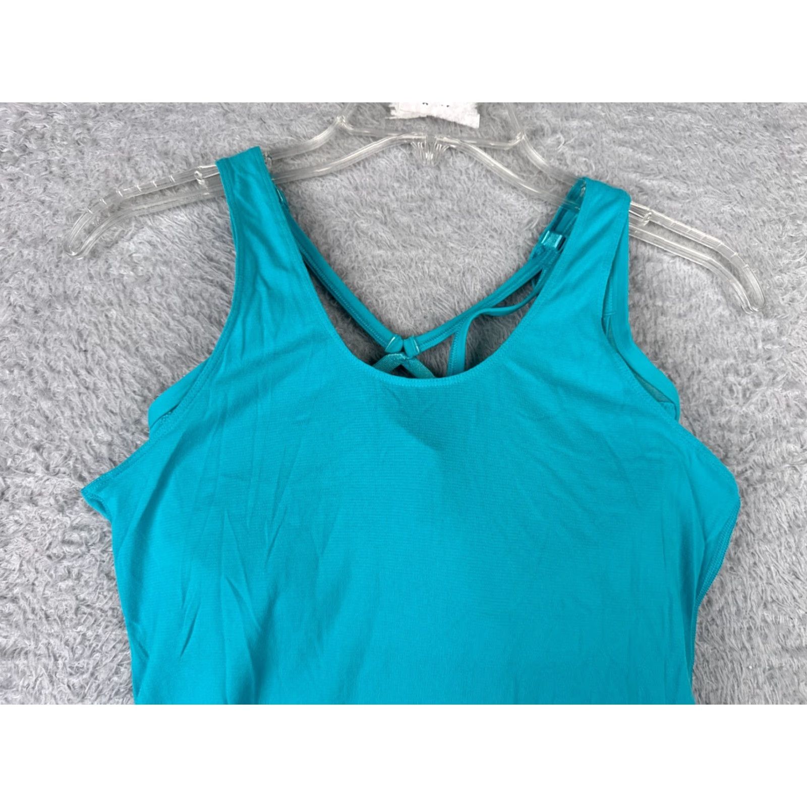 Lululemon Lululemon Shirt Women 6 Blue Tank Built In Bra Racerback Run Gym Endeavor W1N04S Size M / US 6-8 / IT 42-44 - 5 Thumbnail