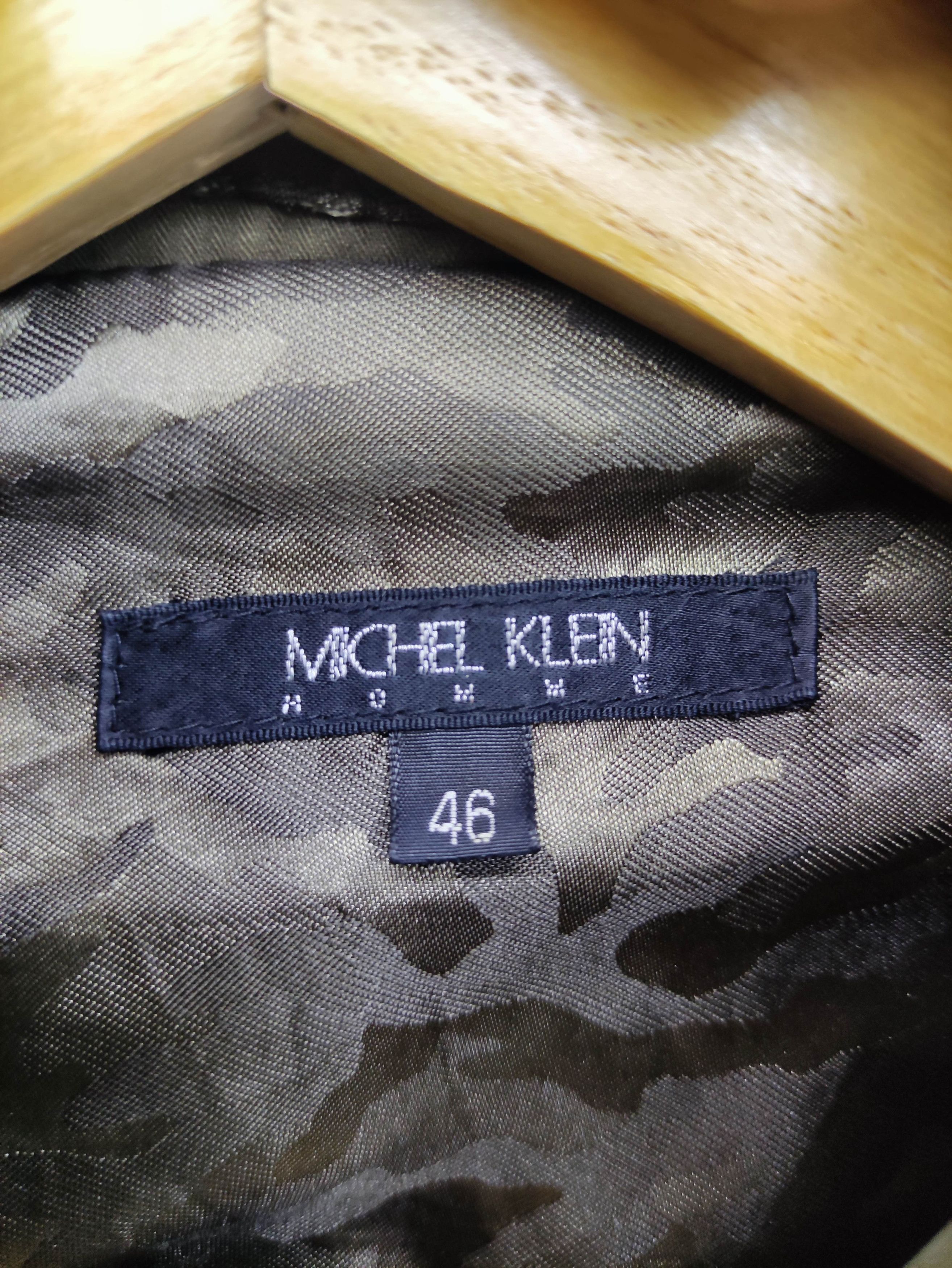 Japanese Brand Vintage Michel Klein Jacket With Hoodie Zipper Size S / US 4 / IT 40 - 2 Thumbnail