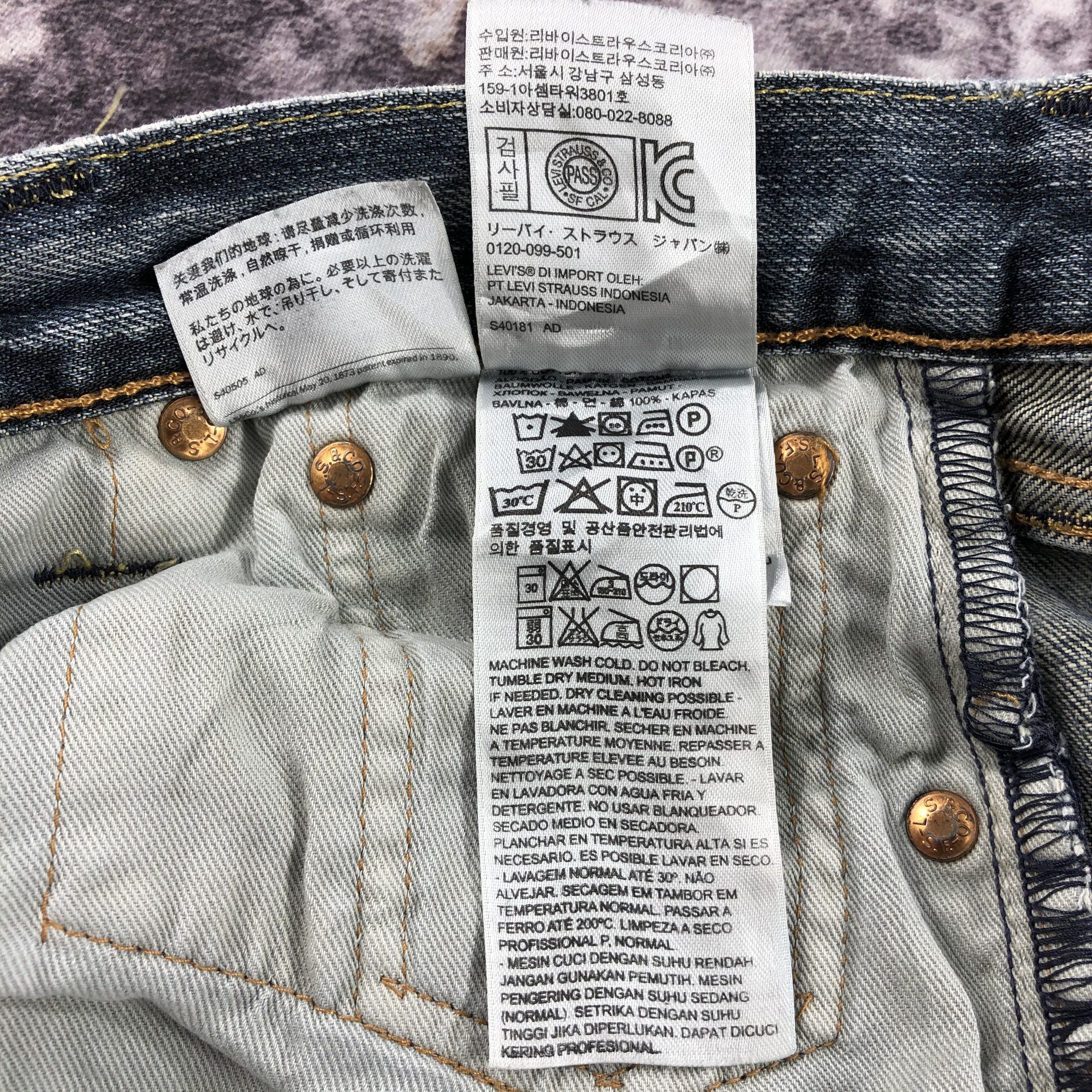 Levi's × Vintage Vintage Levis 501 Jeans-JM2306 Size US 31 - 17 Thumbnail