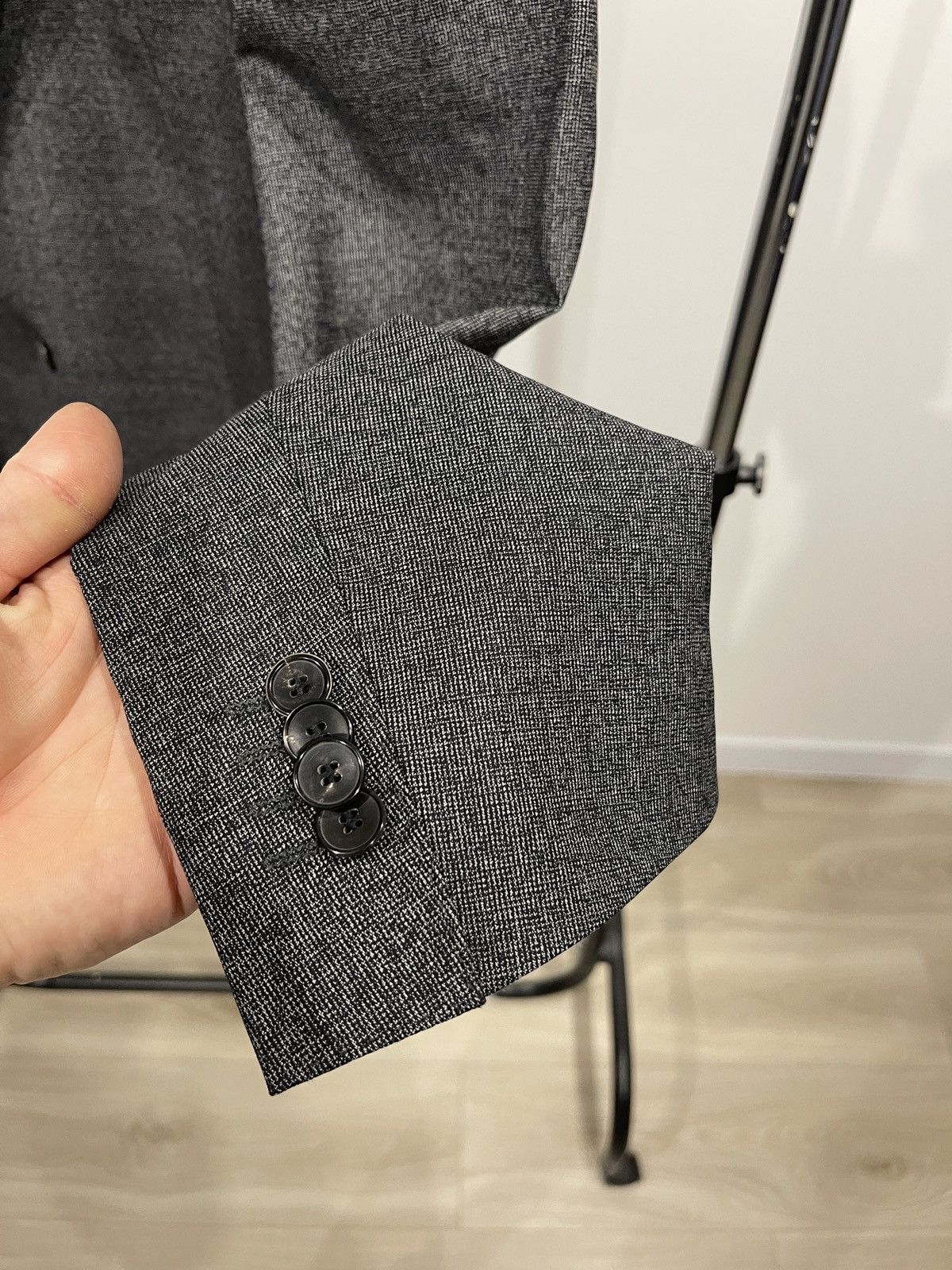 Hugo Boss Hugo boss blazer mens gray classic jacket sport coat 40R Size 40R - 5 Thumbnail