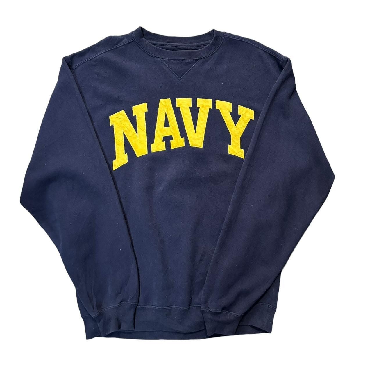 Vintage Vintage Navy sweatshirt size: S Size US S / EU 44-46 / 1 - 1 Thumbnail