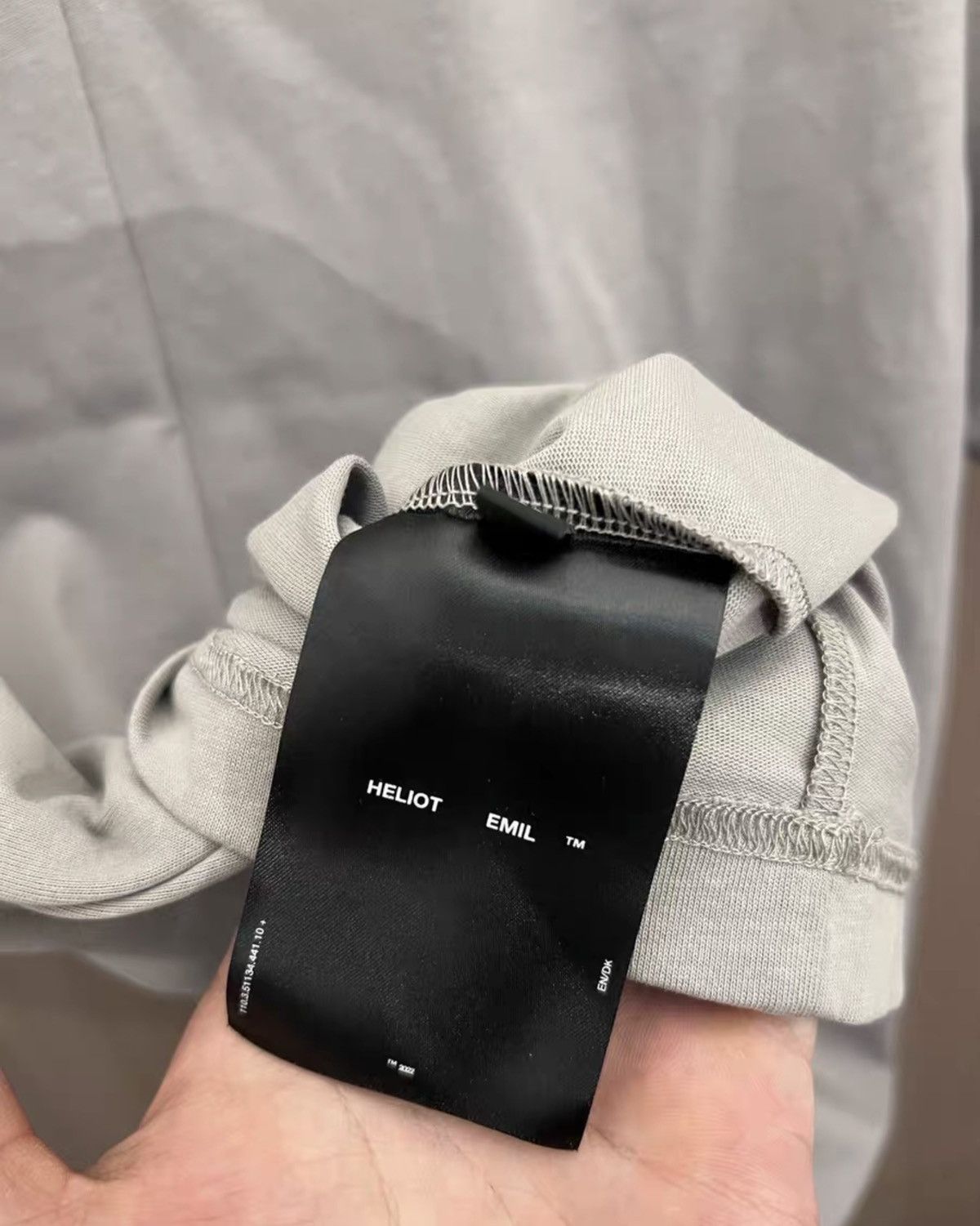 Heliot Emil Heliot Emil HE Nylon Pocket-Panel Short-Sleeve T-Shirt Size US M / EU 48-50 / 2 - 7 Thumbnail