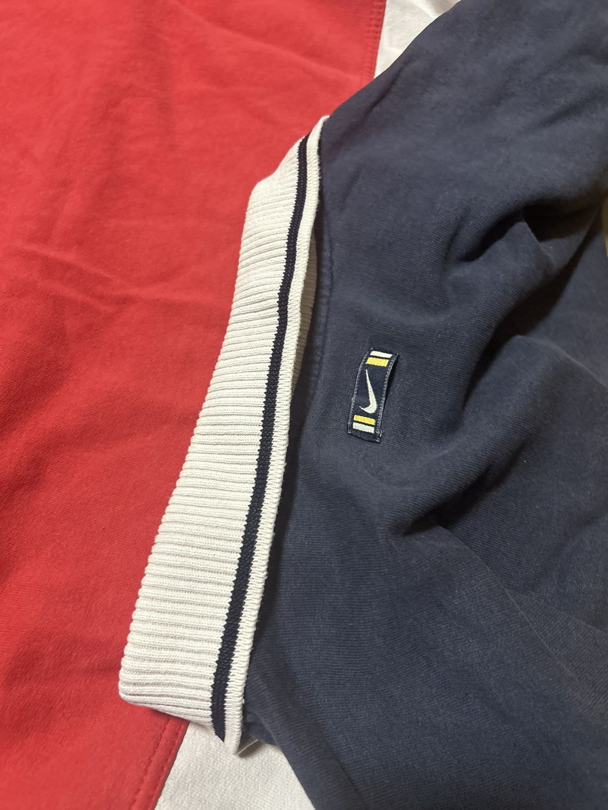 Nike Vintage Nike striped rugby shirt Size US XL / EU 56 / 4 - 5 Thumbnail