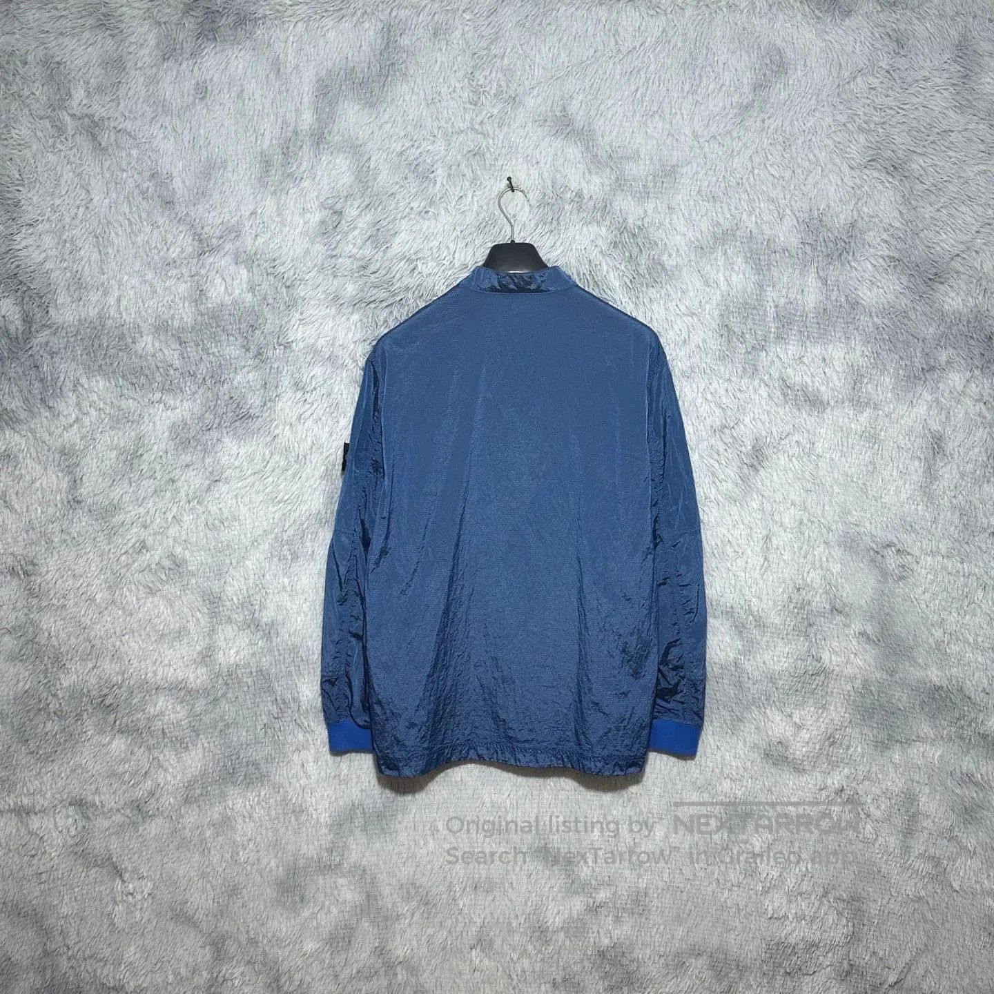 Stone Island blue half-zip jacket by Stone Island. Size US XL / EU 56 / 4 - 2 Thumbnail