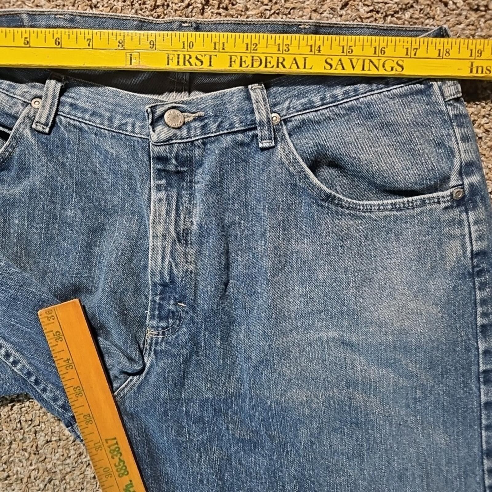 Wrangler Wrangler Jeans Straight Cut 36x32 Size US 36 / EU 52 - 4 Thumbnail