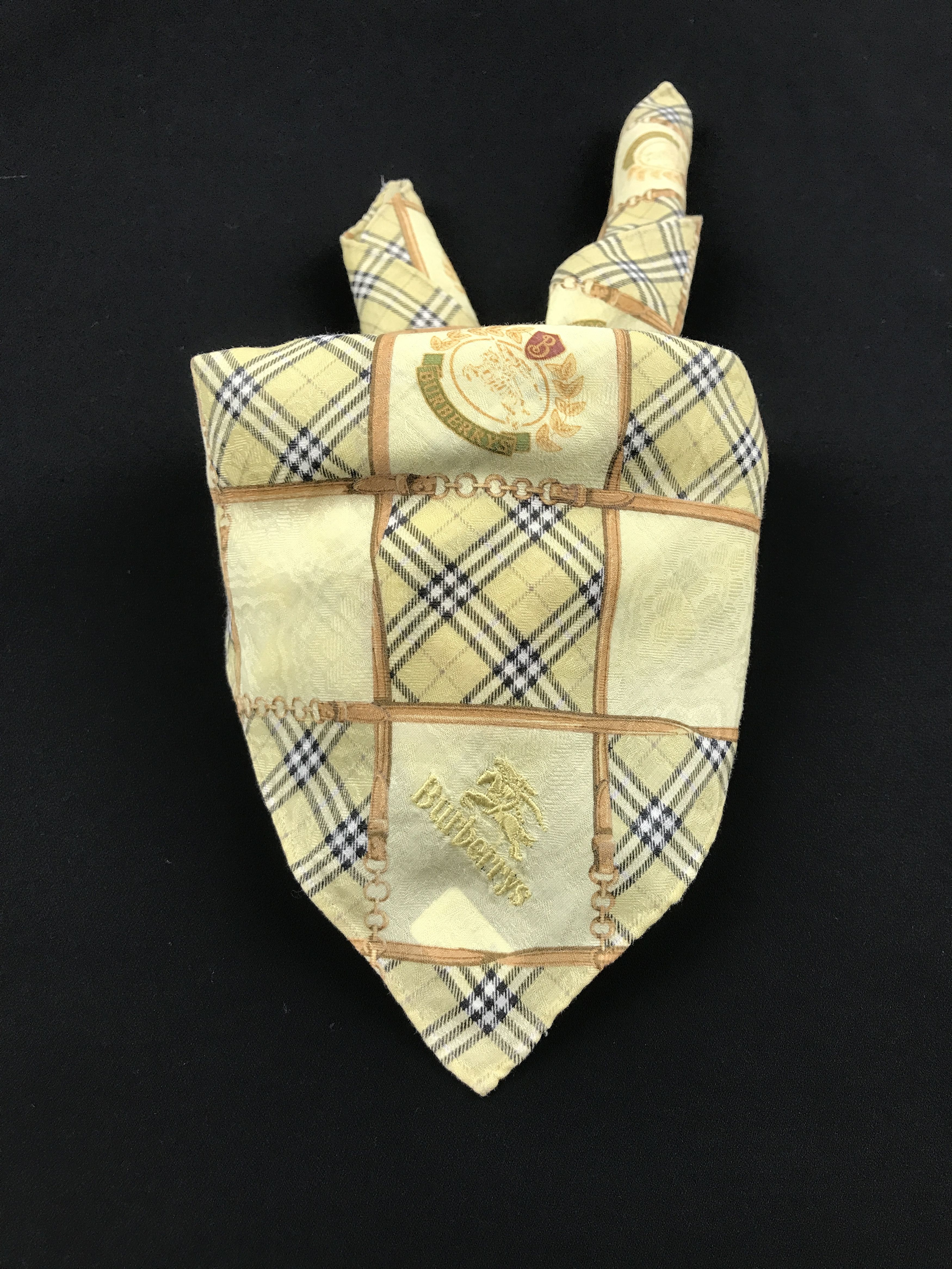 Burberry × Vintage Vintage Burberry Bandana Neckerchief Handkerchief Size ONE SIZE - 3 Thumbnail