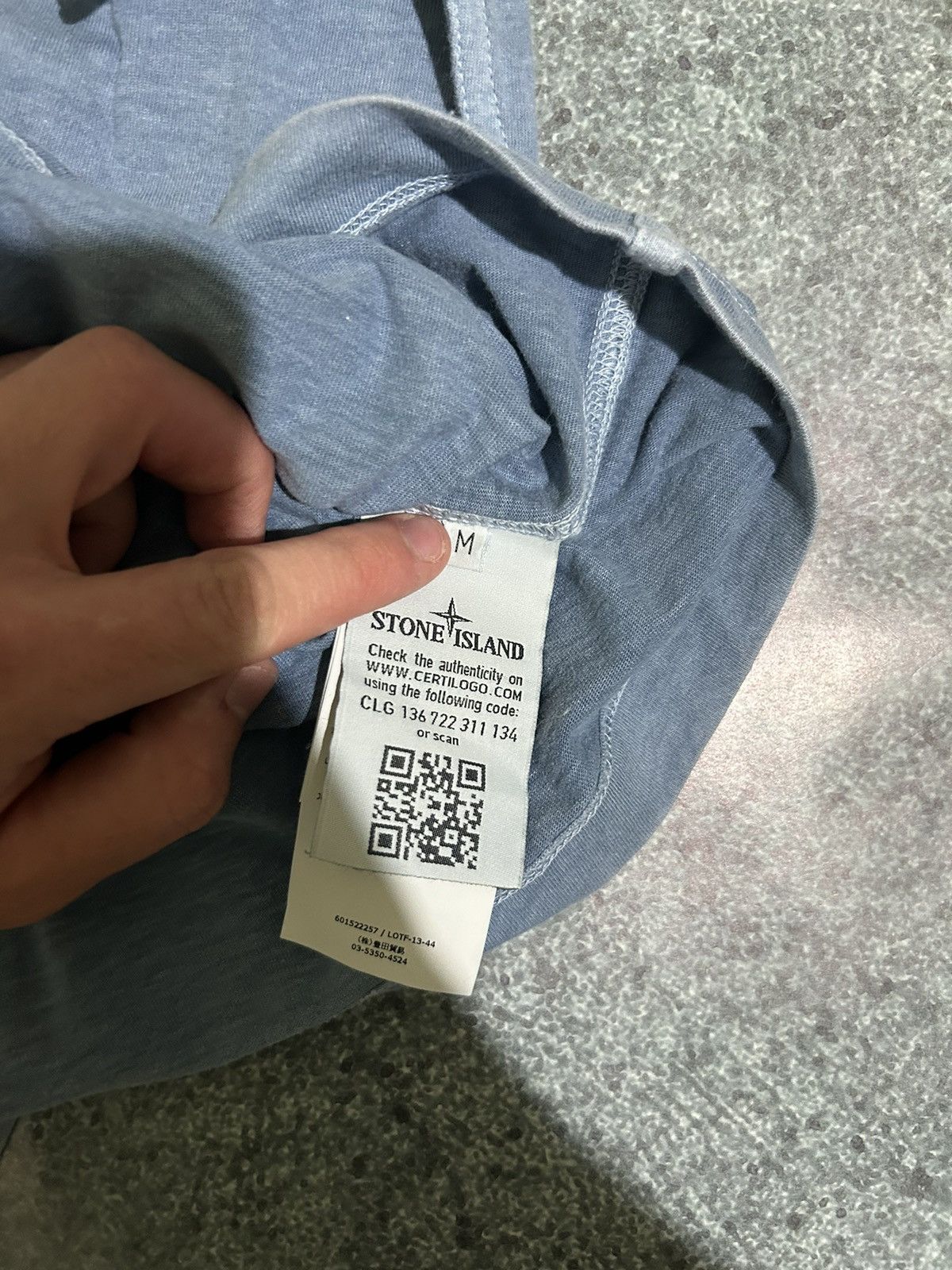 Massimo Osti × Stone Island POLO STONE ISLAND Size US M / EU 48-50 / 2 - 4 Thumbnail