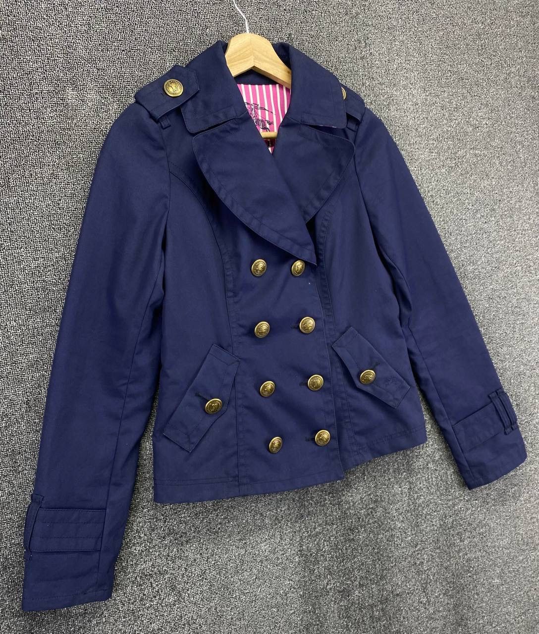 Burberry Vintage Burberry London Double Breasted Coat Jacket Size S / US 4 / IT 40 - 2 Thumbnail