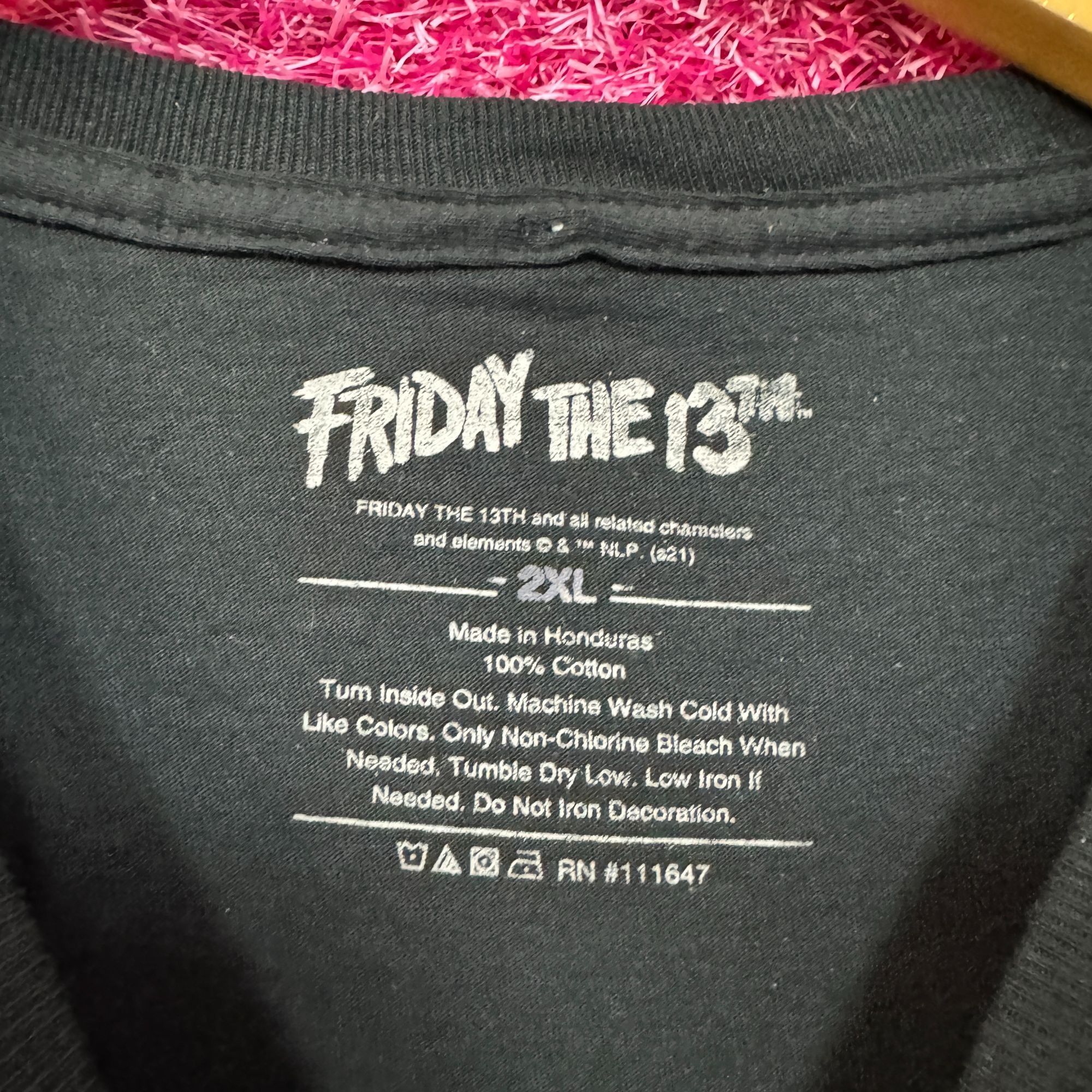 Band Tees Friday the 13th Camp Crystal Lake T-shirt size 2XL. Size US XXL / EU 58 / 5 - 4 Thumbnail