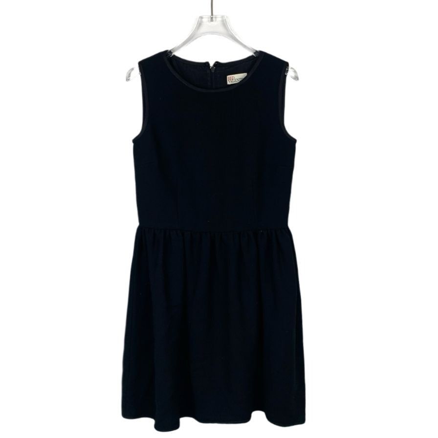 Valentino Valentino Black Sleeveless Round-Neck Dress (Size 38) Size XS / US 0-2 / IT 36-38 - 1 Thumbnail