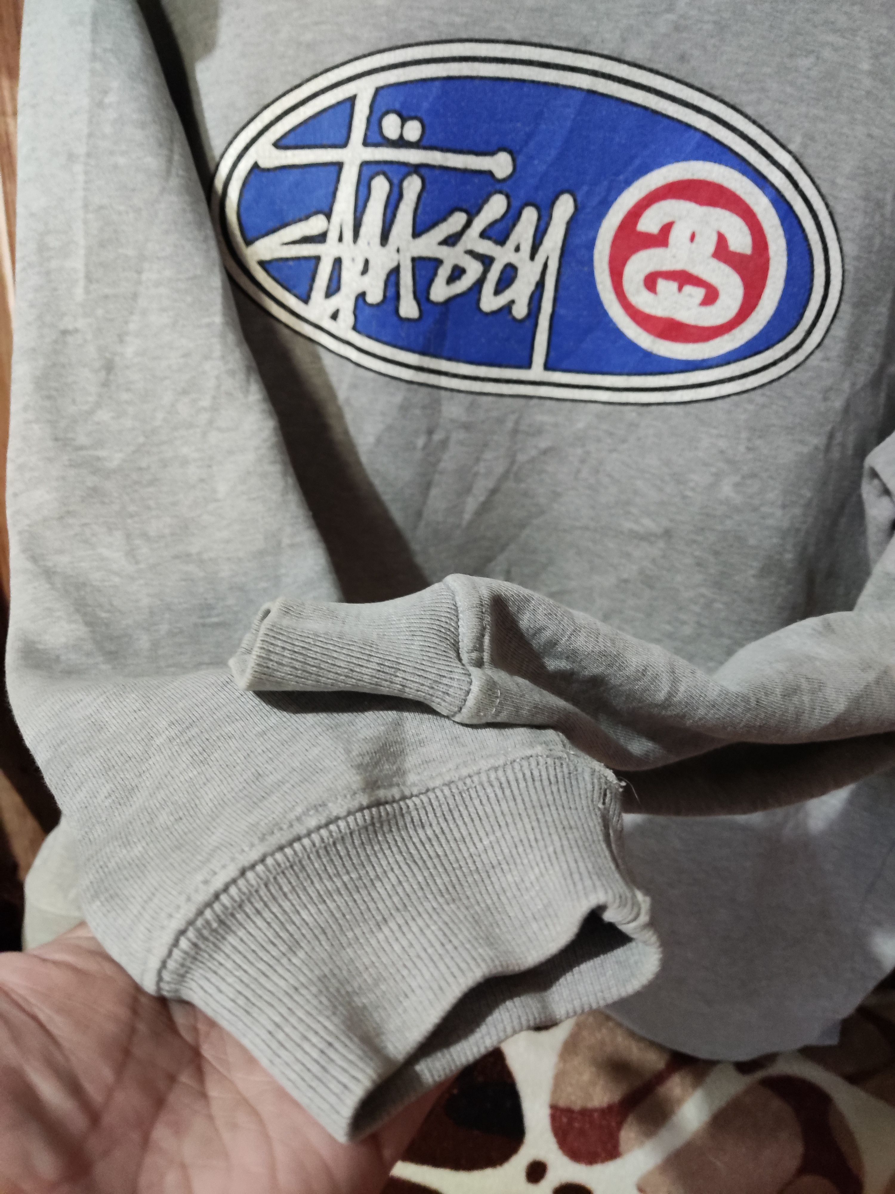 Stussy Rare Stussy x vintage Double S Oval Logo crewneck Size US M / EU 48-50 / 2 - 10 Thumbnail