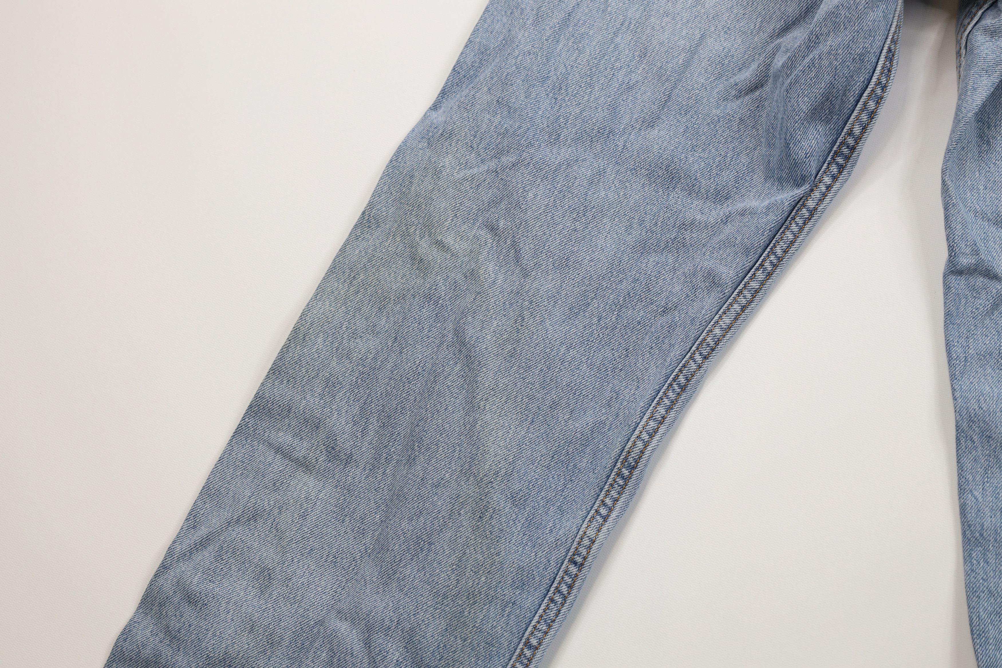 Levi's Vintage Y2K Levis 505 Regular Straight Leg Denim Jeans Blue Size US 35 - 12 Thumbnail