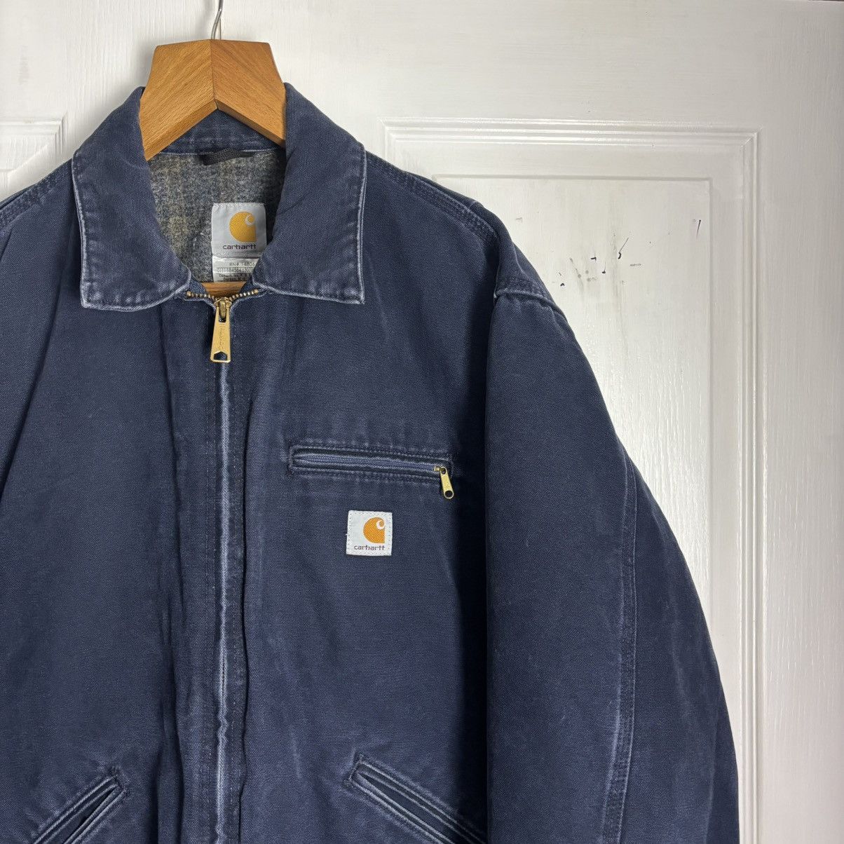 Carhartt Vintage Carharrt EJ97 MDT Detroit workwear jacket Size US L / EU 52-54 / 3 - 2 Thumbnail
