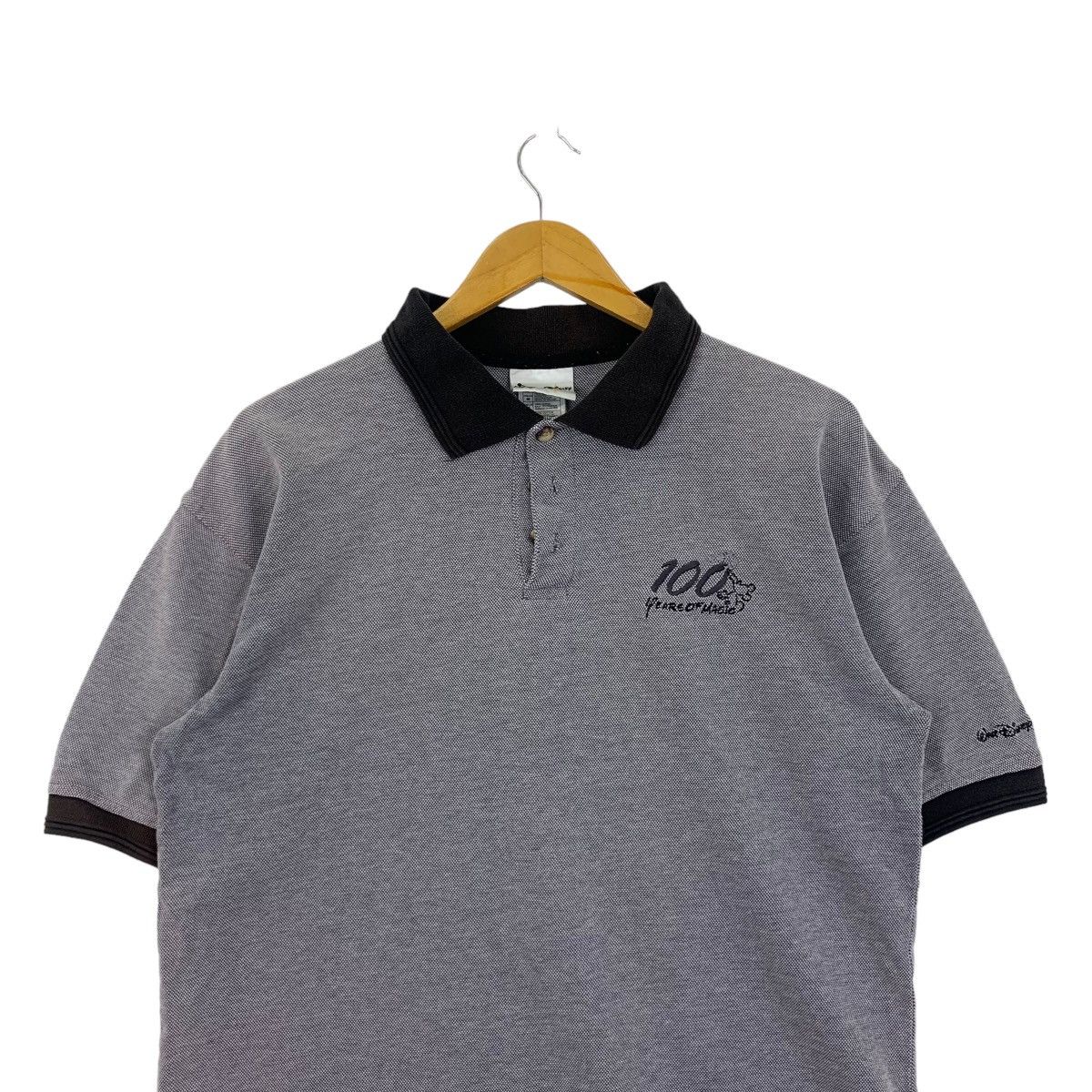 Disney Vintage DISNEY MICKEY MOUSE 100th Anniversary Polo Size M / US 6-8 / IT 42-44 - 2 Thumbnail
