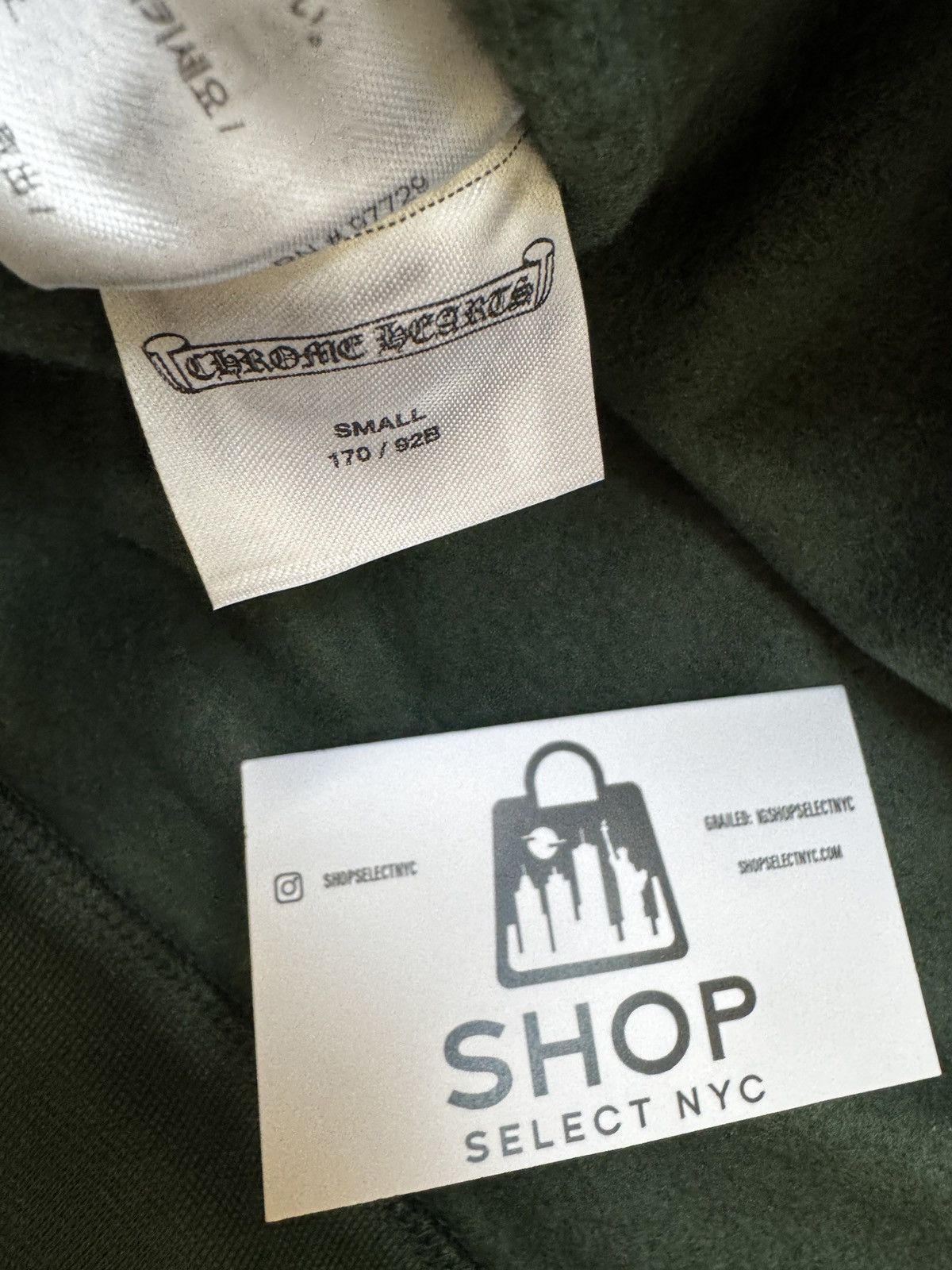 Chrome Hearts BRAND NEW CHROME HEARTS GREEN/ORANGE SHOULDER LOGO HOODIE Size US S / EU 44-46 / 1 - 3 Thumbnail