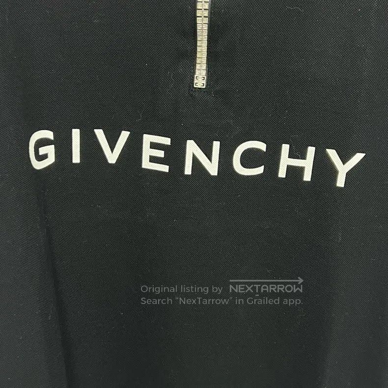 Givenchy Givenchy Archetype series men's zip short-sleeve polo shir Size US XS / EU 42 / 0 - 2 Thumbnail