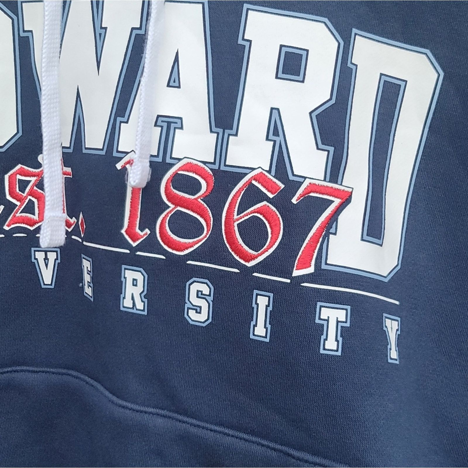Jordan Brand Air Jordan X Howard University Pullover Hoodie Size XS / US 0-2 / IT 36-38 - 3 Thumbnail