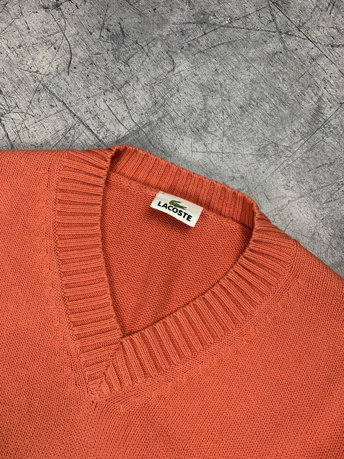 Lacoste Vintage Lacoste Knitted Sweater Embroidered Logo 90s Size US M / EU 48-50 / 2 - 5 Thumbnail