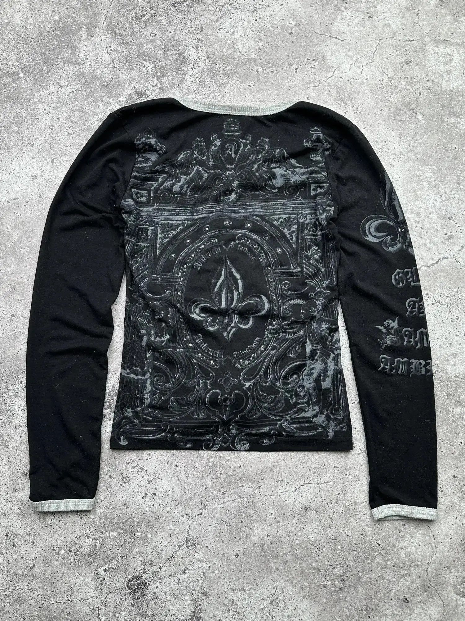 Vintage Vintage Printed Long Sleeve C557(V144) Size S / US 4 / IT 40 - 1 Thumbnail