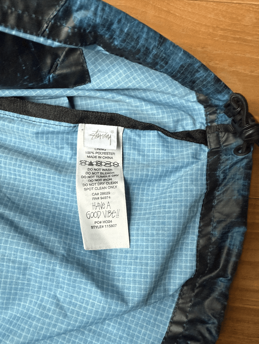 Stussy Stussy Crackle Beach Coat Size US S / EU 44-46 / 1 - 5 Thumbnail