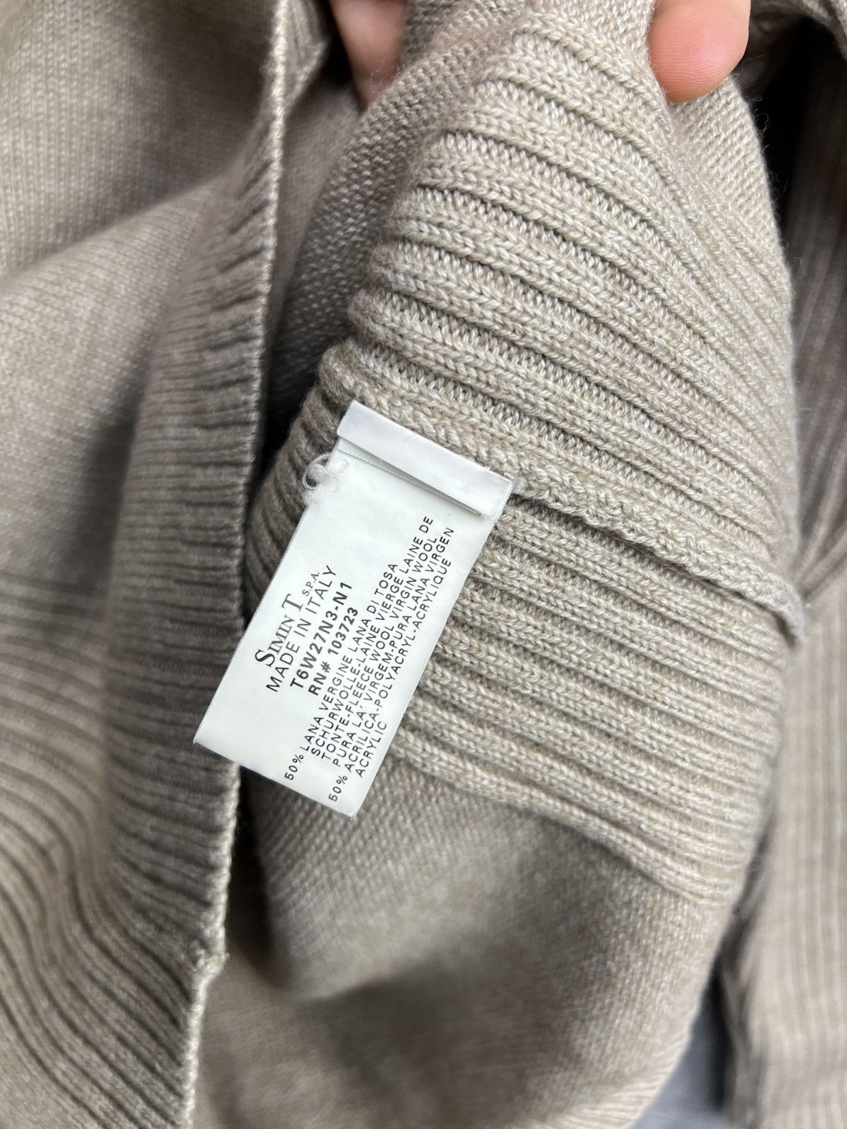 Emporio Armani Vintage Emporio Armani Beige Wool Men’s Sweater Size M Size US M / EU 48-50 / 2 - 12 Thumbnail