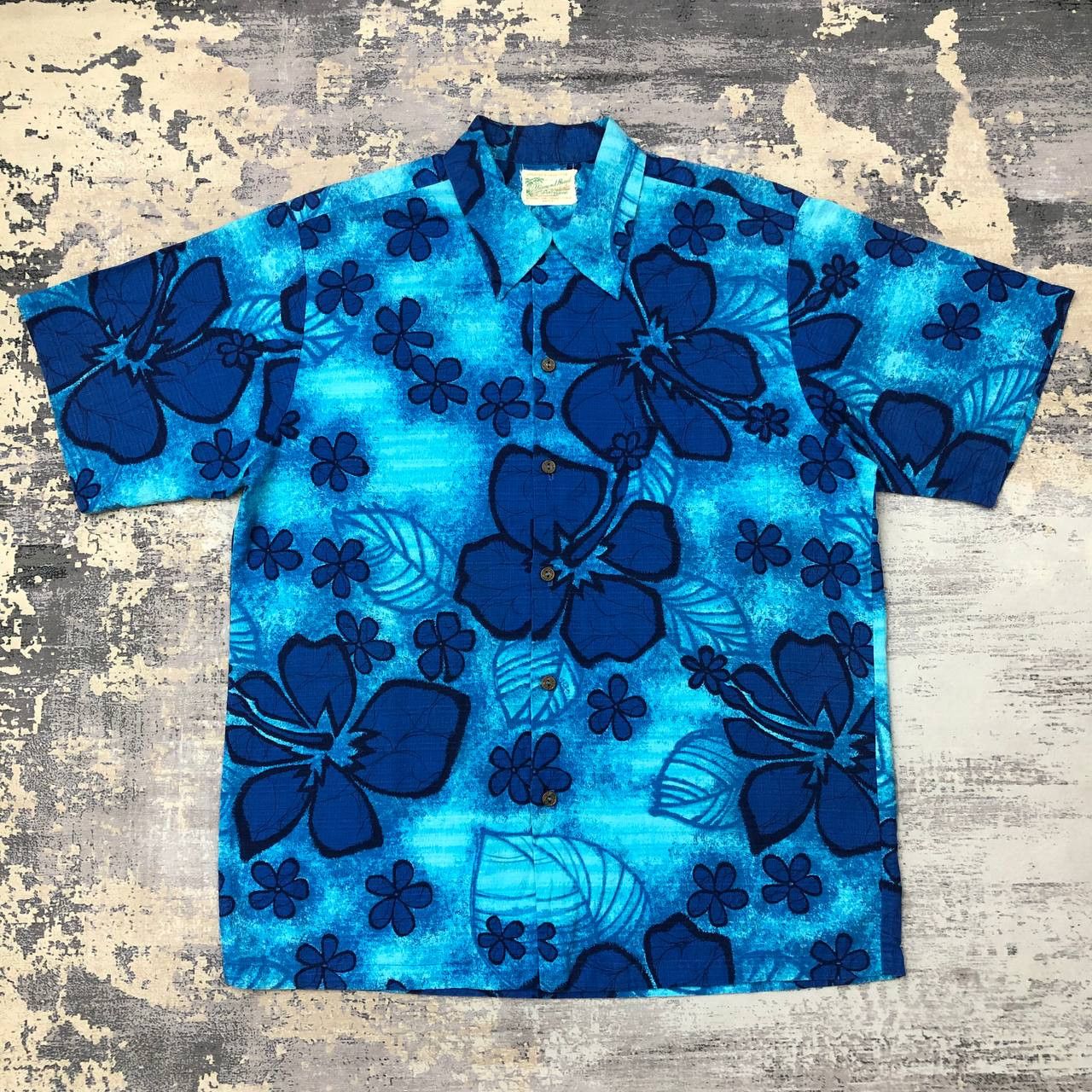 image of T153 VTG Diamond Head Shirt in Blue, Men's (Size Large)