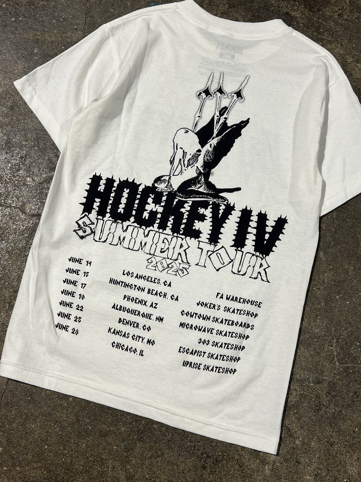 Fucking Awesome FA / Hockey 2025 Tour Tee Size US S / EU 44-46 / 1 - 4 Thumbnail