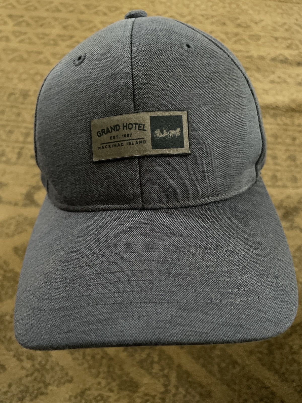 Other Mackinac Island Grand Hotel hat cap 1887 Michigan BLUE 🎠🏨 🇺🇸 Size ONE SIZE - 1 Thumbnail