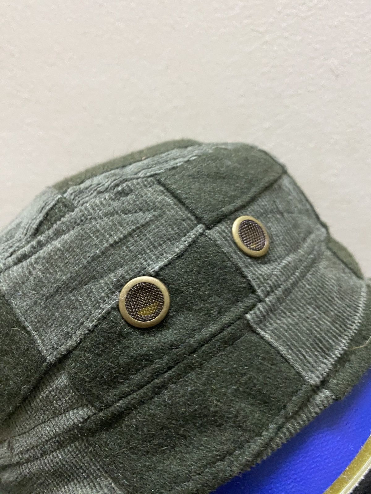 If Six Was Nine Vintage Patchwork Coduroy Kapital Style Cap Hat Size ONE SIZE - 3 Thumbnail