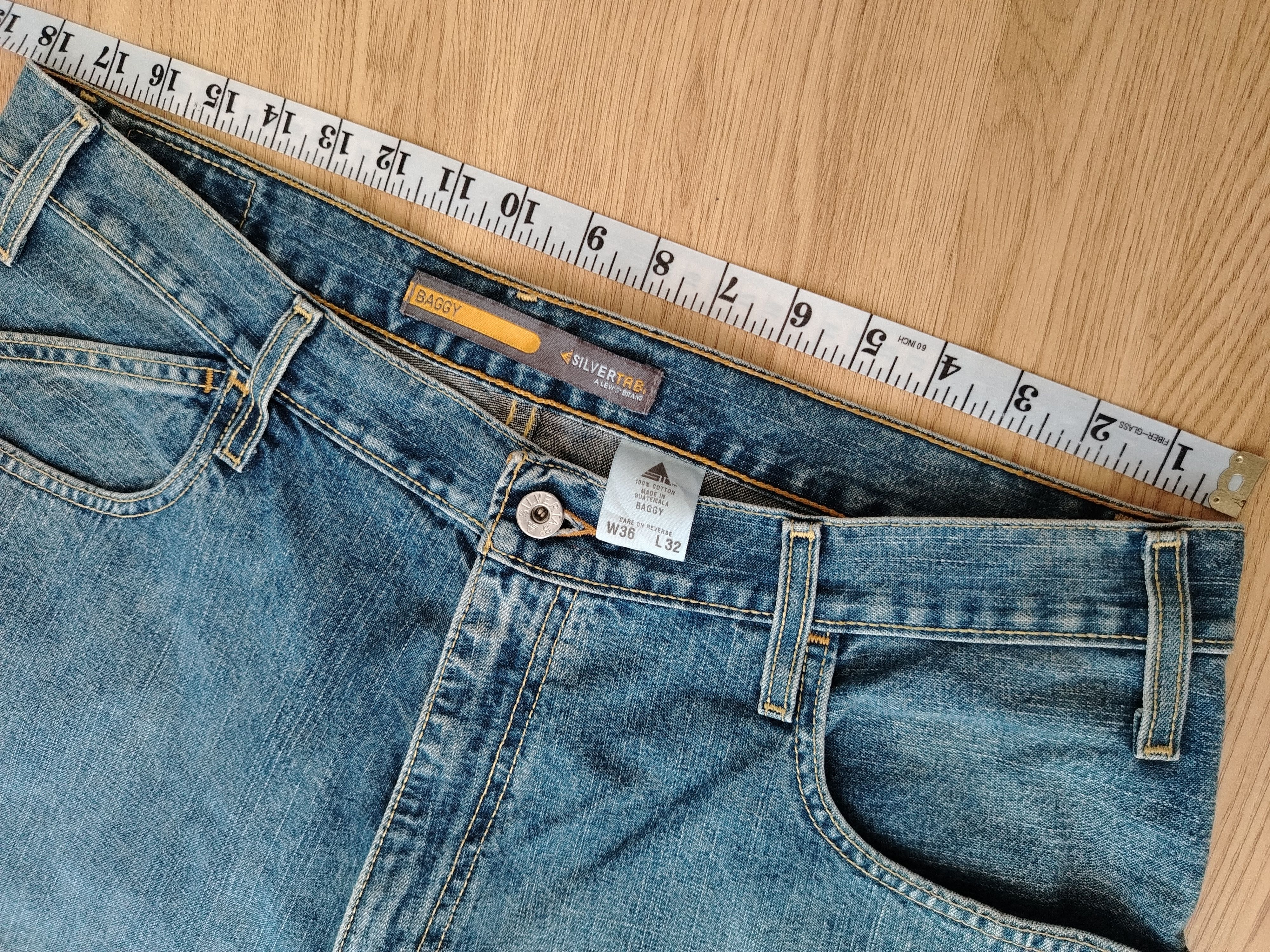 Levi's × Vintage Levis silvertab Baggy Jeans Size US 36 / EU 52 - 8 Thumbnail