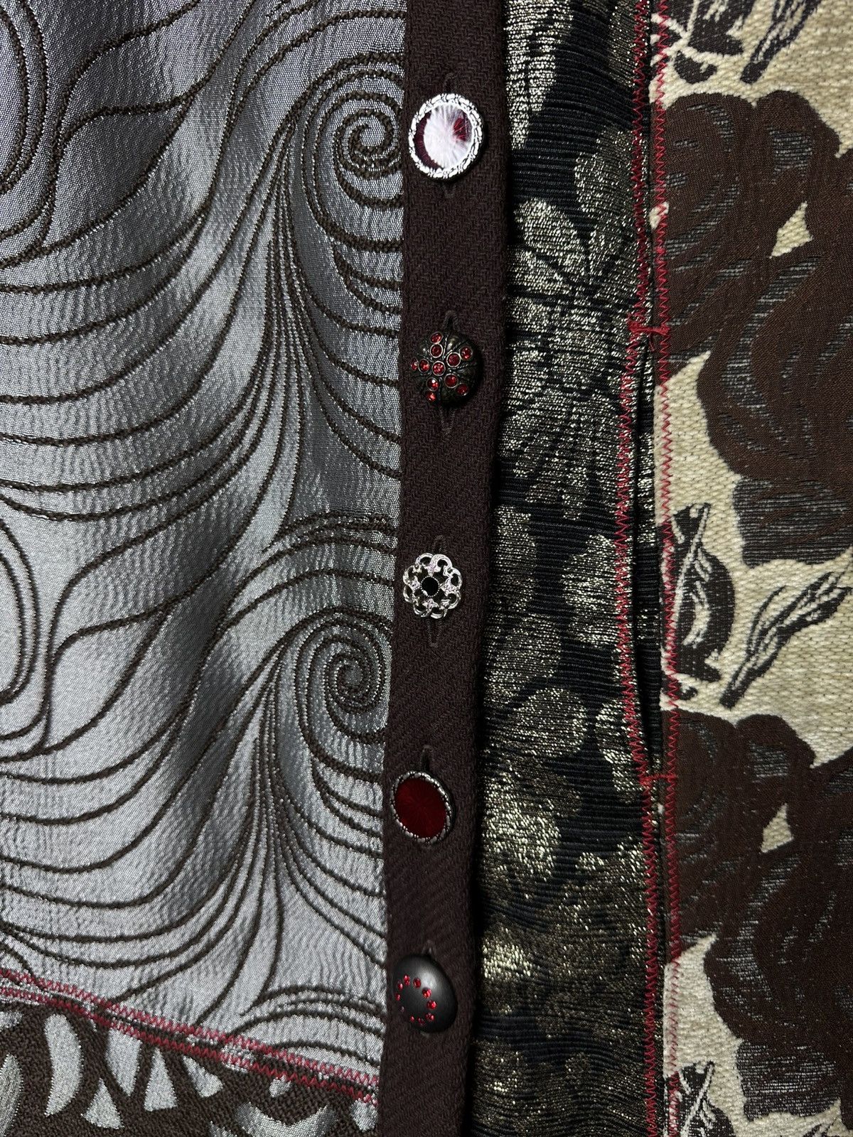 Desigual Desigual Avan Garde Japan Style Patchwork Geisha Coat Size L / US 10 / IT 46 - 11 Thumbnail
