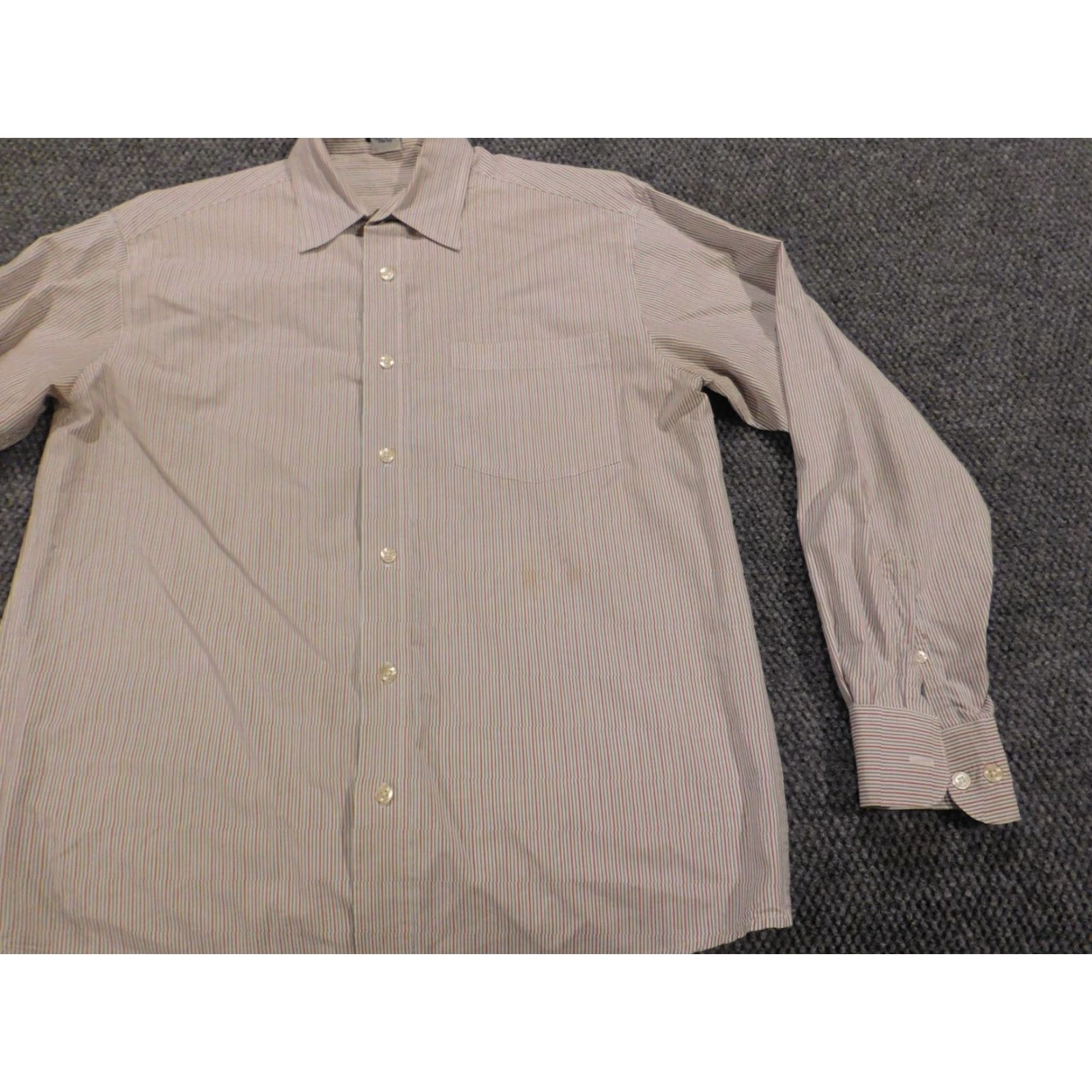 Old Navy Old Navy Shirt Mens Small red blue striped Button-Down Long Sleeve Collared Knit Cotton Casual Vintage No (adjusted within rules) Size US S / EU 44-46 / 1 - 3 Thumbnail
