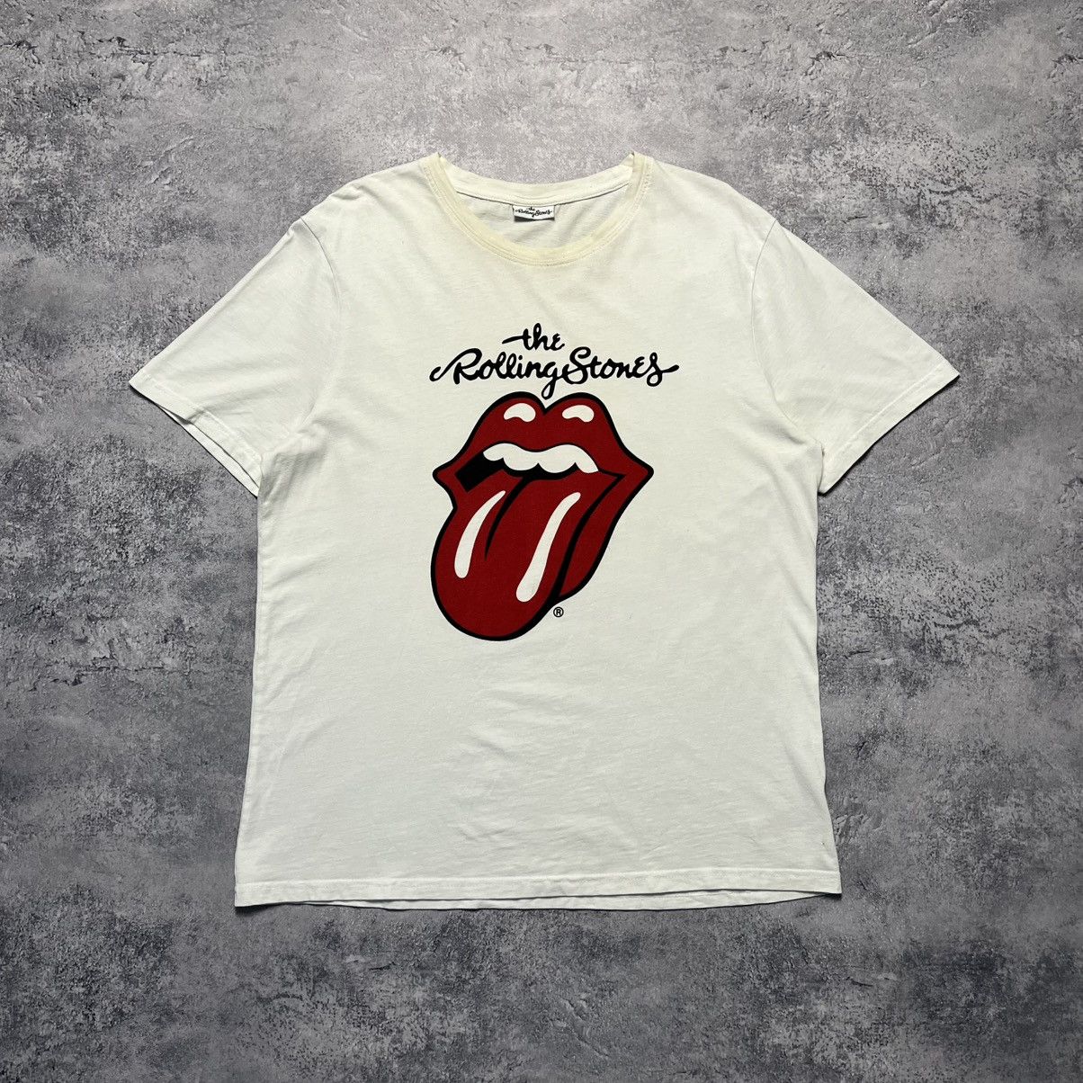 Band Tees × The Rolling Stones The Rolling Stones Big Logo Tee Rock Band Size US L / EU 52-54 / 3 - 1 Thumbnail