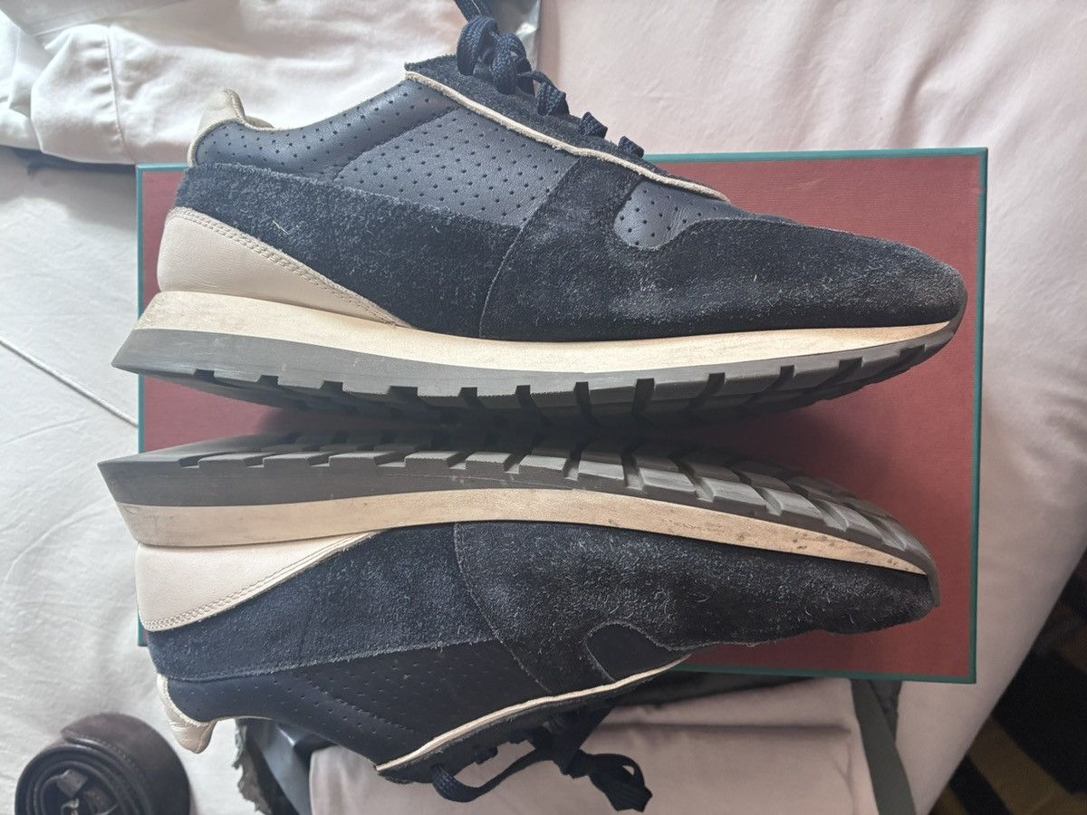 Brunello Cucinelli Brunello cucinelli suede trainer navy uk 7 eu 41 Size US 8 / EU 41 - 4 Thumbnail